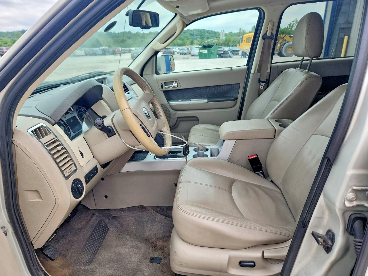 2009 Mercury Mariner Premier Beige vin: 4M2CU87G19KJ25491
