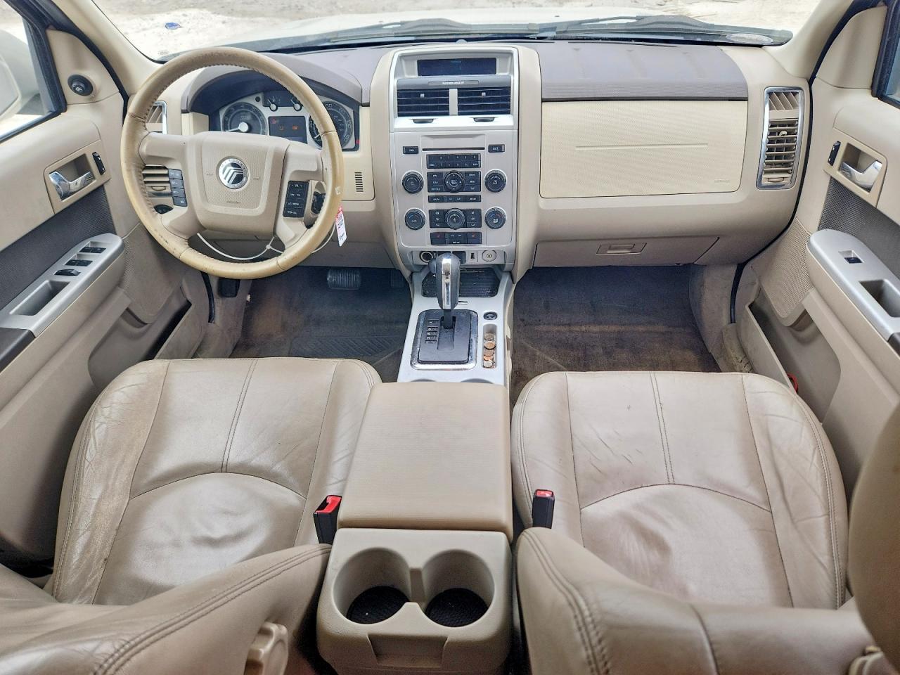2009 Mercury Mariner Premier Beige vin: 4M2CU87G19KJ25491