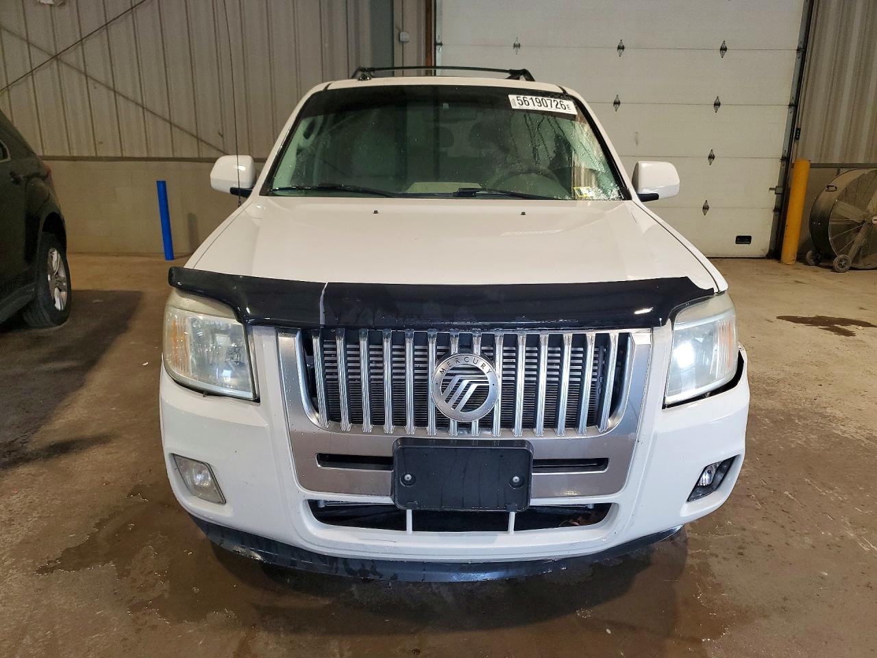 2009 Mercury Mariner Premier White vin: 4M2CU87G39KJ06117