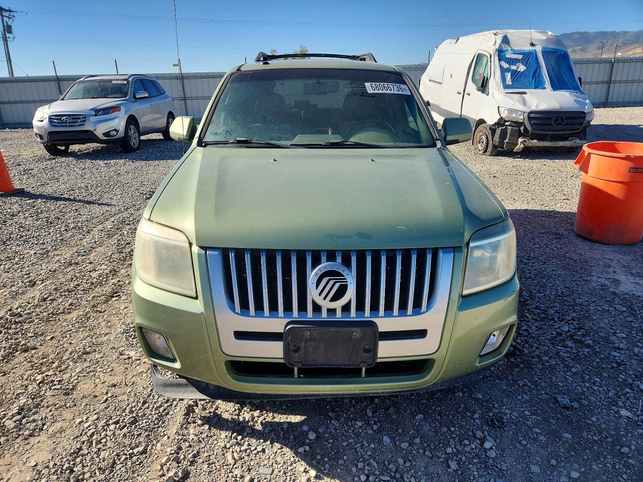 2009 Mercury Mariner Premier Green vin: 4M2CU87G39KJ18168