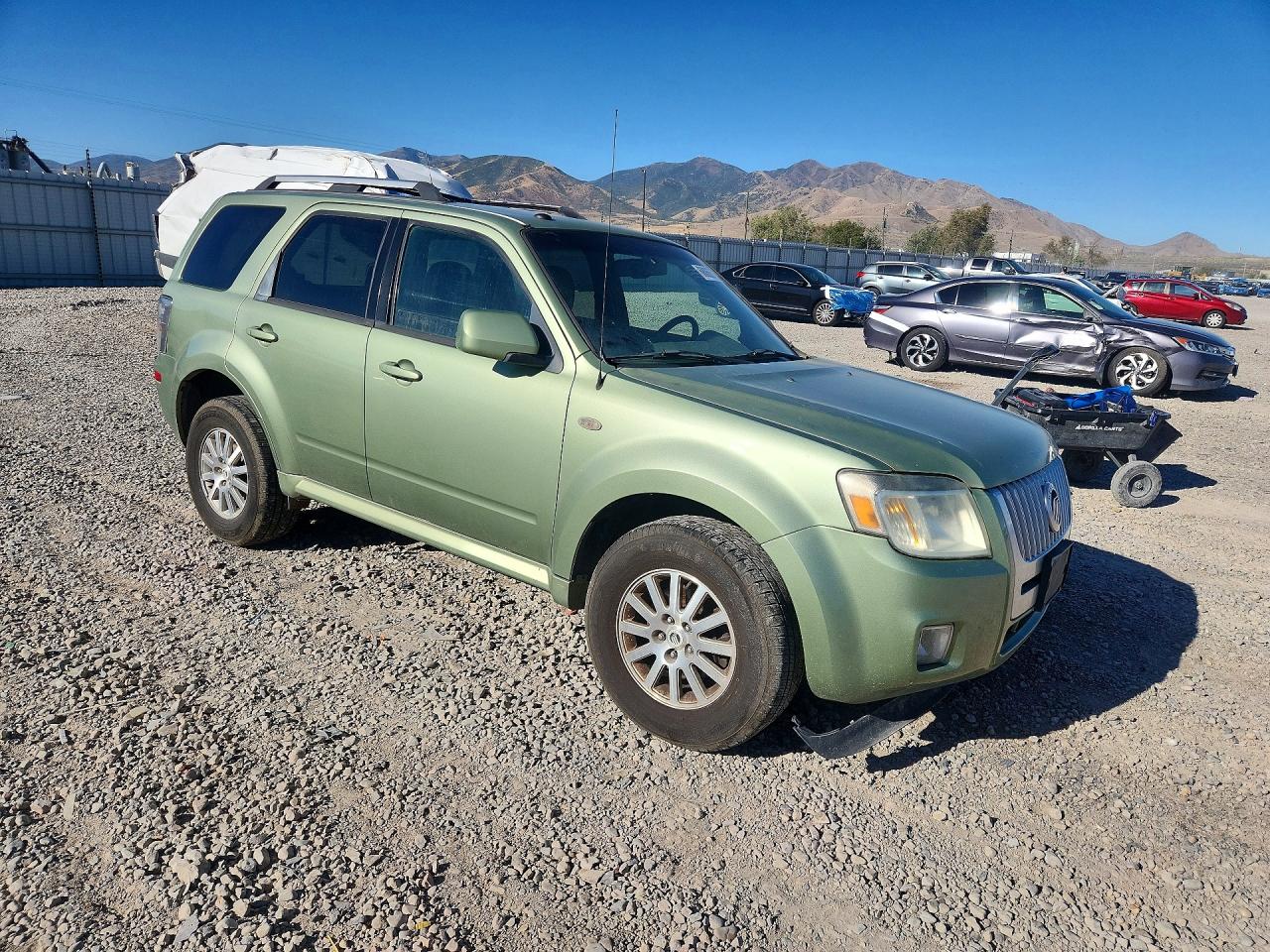 2009 Mercury Mariner Premier Green vin: 4M2CU87G39KJ18168