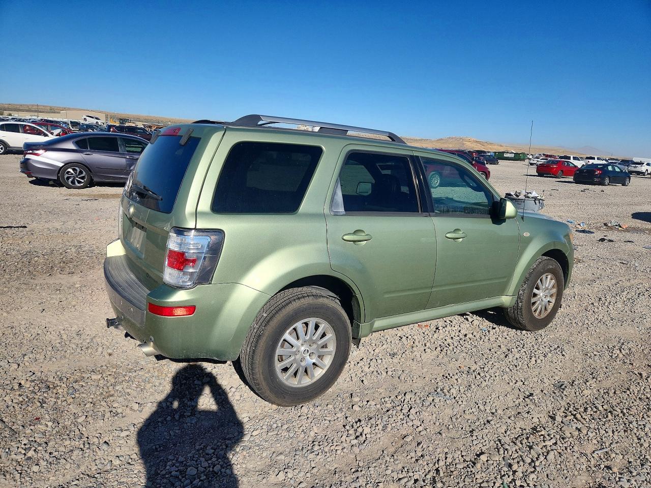 2009 Mercury Mariner Premier Green vin: 4M2CU87G39KJ18168