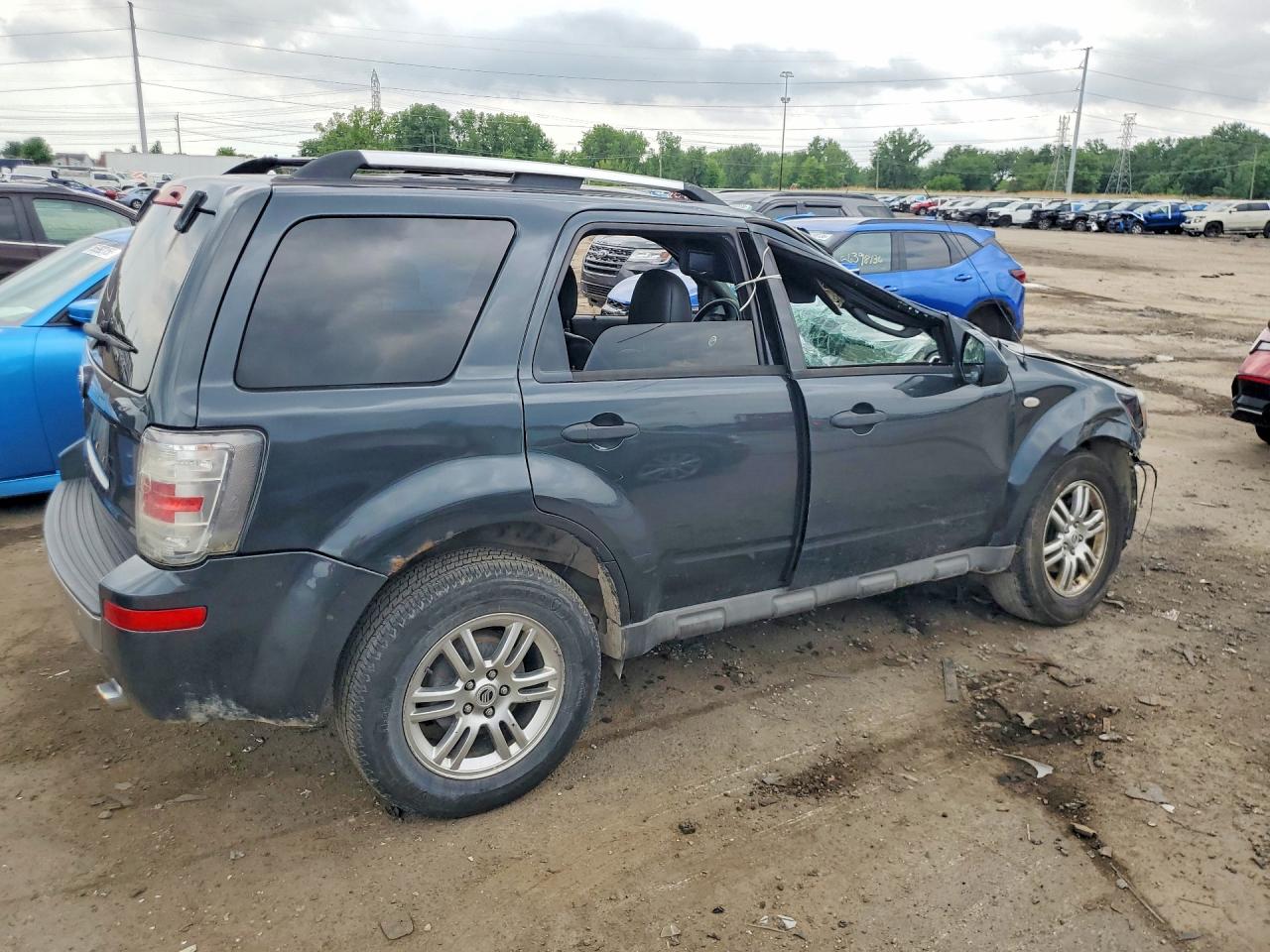 2009 Mercury Mariner Premier Gray vin: 4M2CU87G59KJ08239