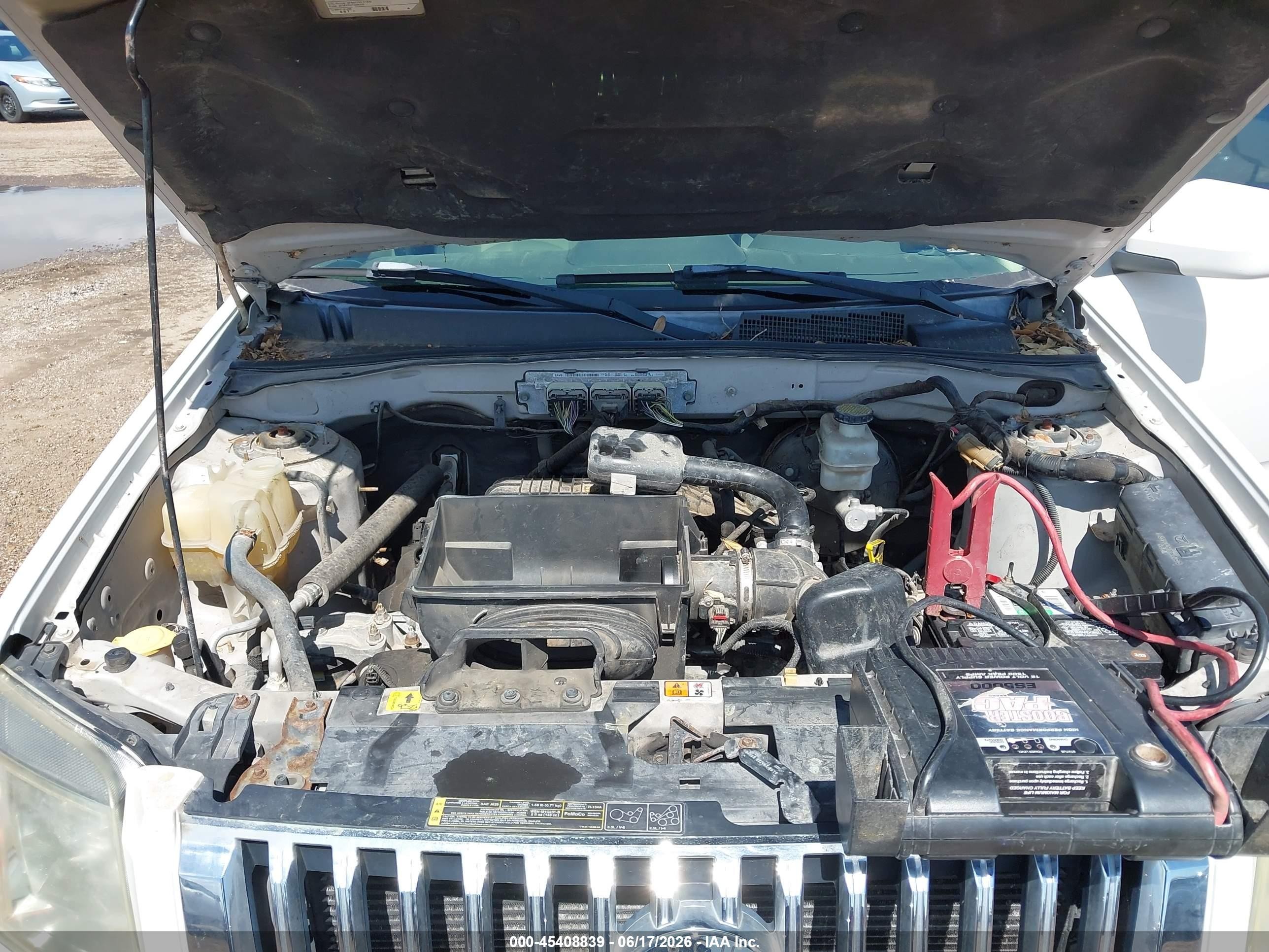 2009 Mercury Mariner Premier V6 Белый vin: 4M2CU87G59KJ11013