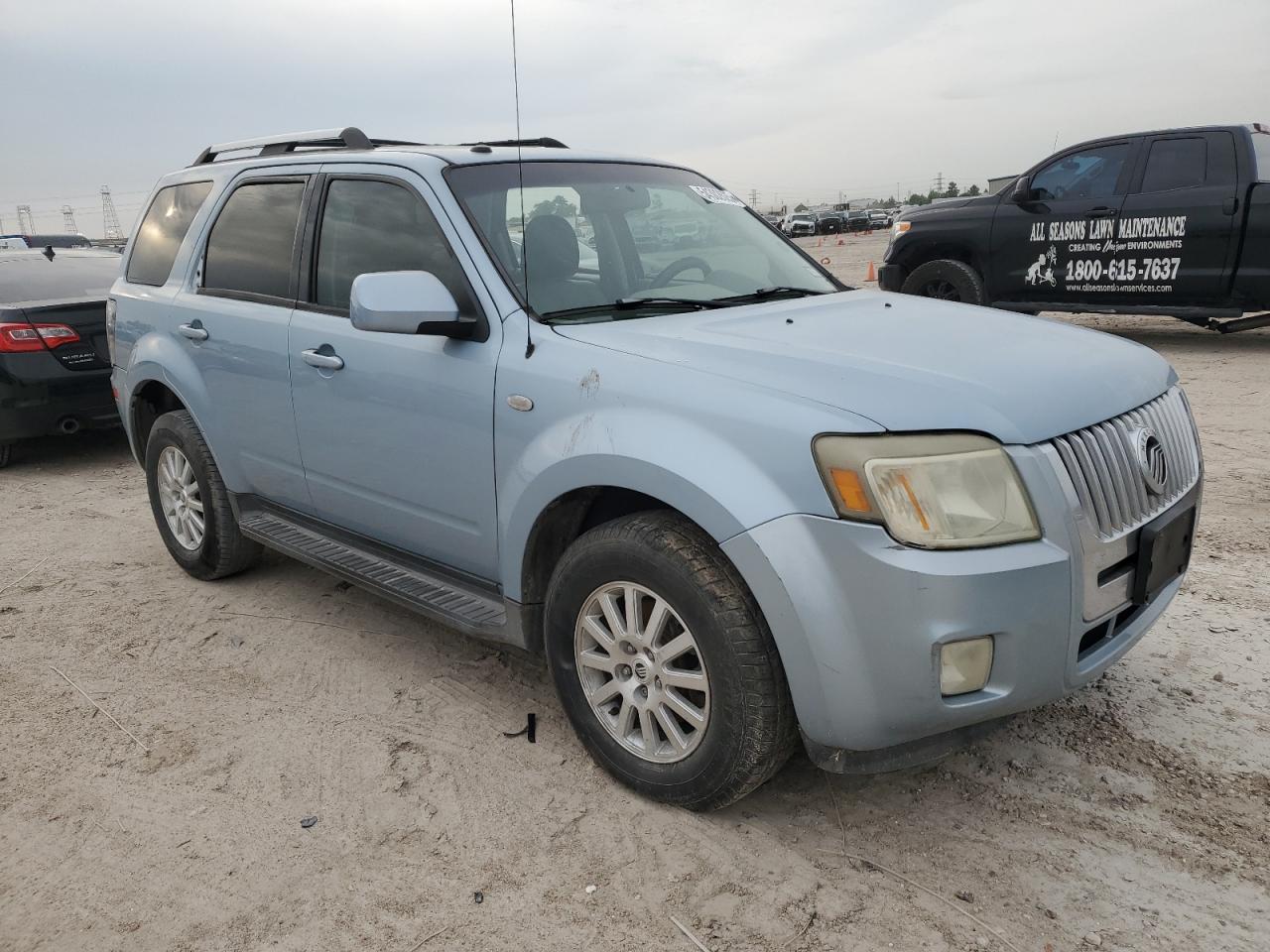 2009 Mercury Mariner Premier Blue vin: 4M2CU87G69KJ10971