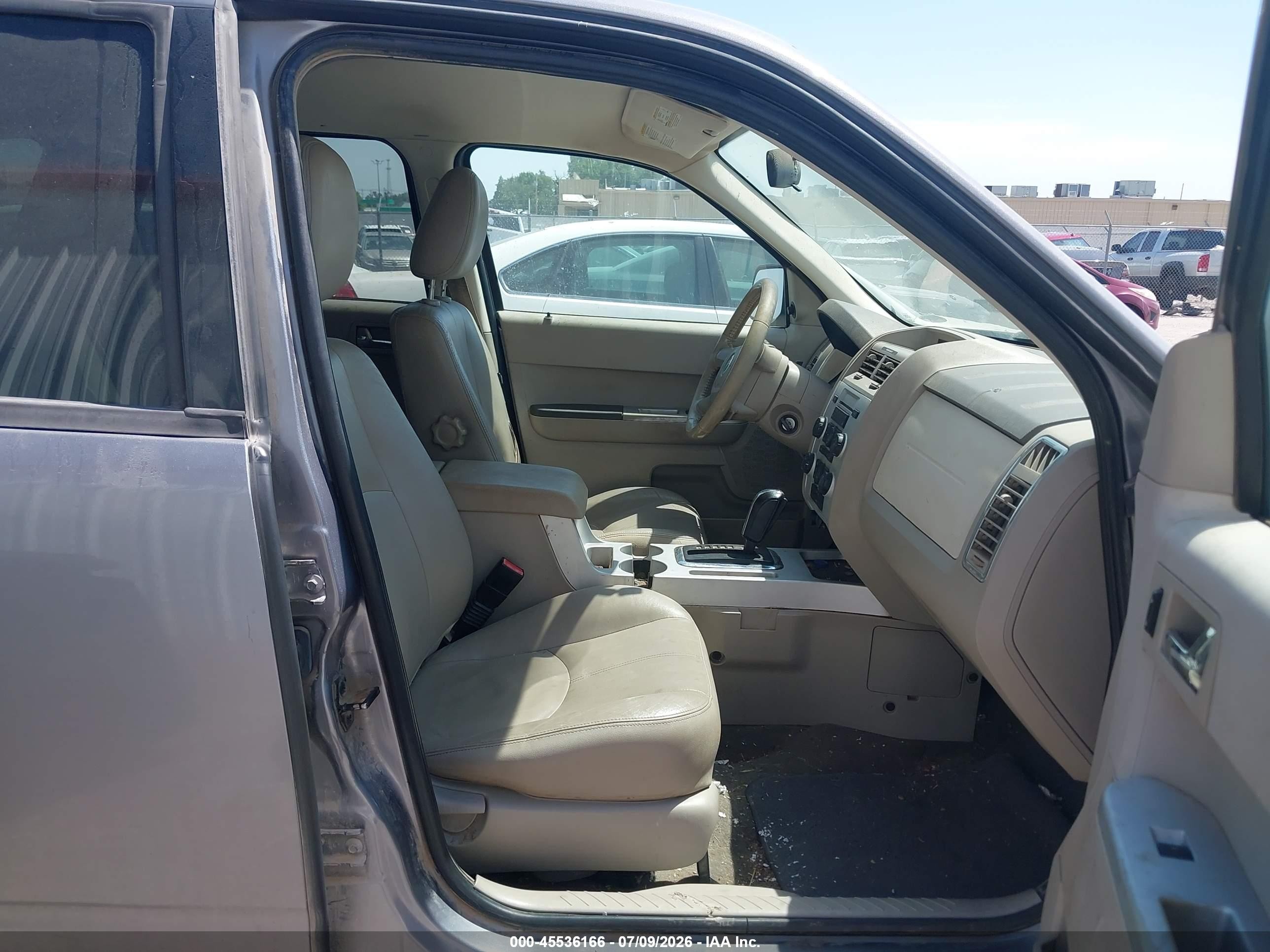 2008 Mercury Mariner V6 Gray vin: 4M2CU91108KJ11316