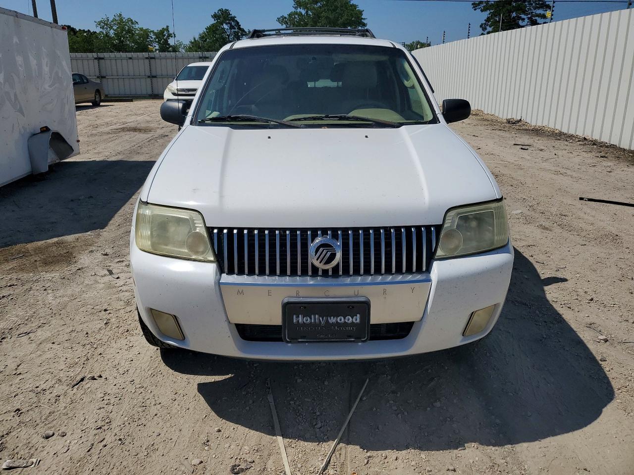 2007 Mercury Mariner Luxury White vin: 4M2CU91137KJ06738