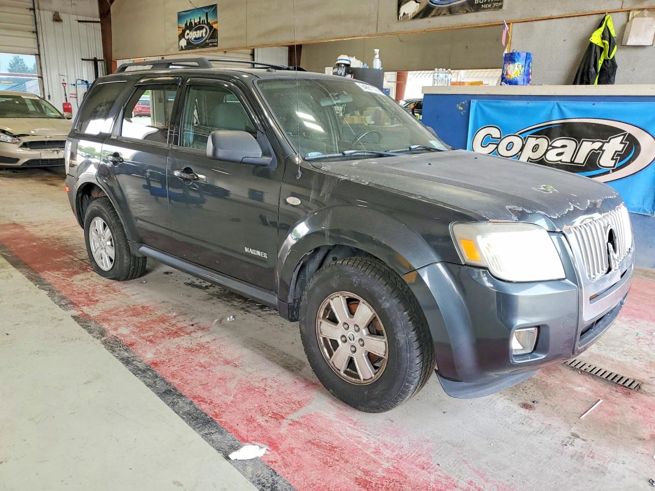 2008 Mercury Mariner Black vin: 4M2CU91148KJ33108
