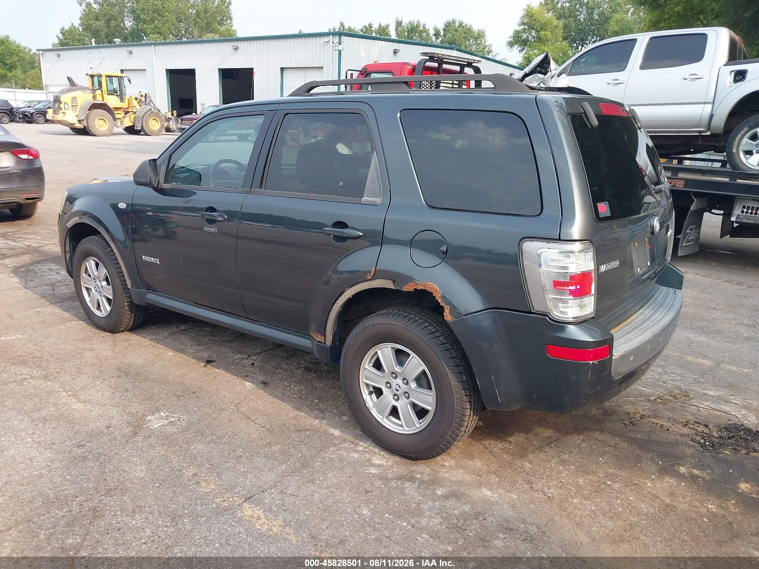 2008 Mercury Mariner V6 Gray vin: 4M2CU91168KJ10560