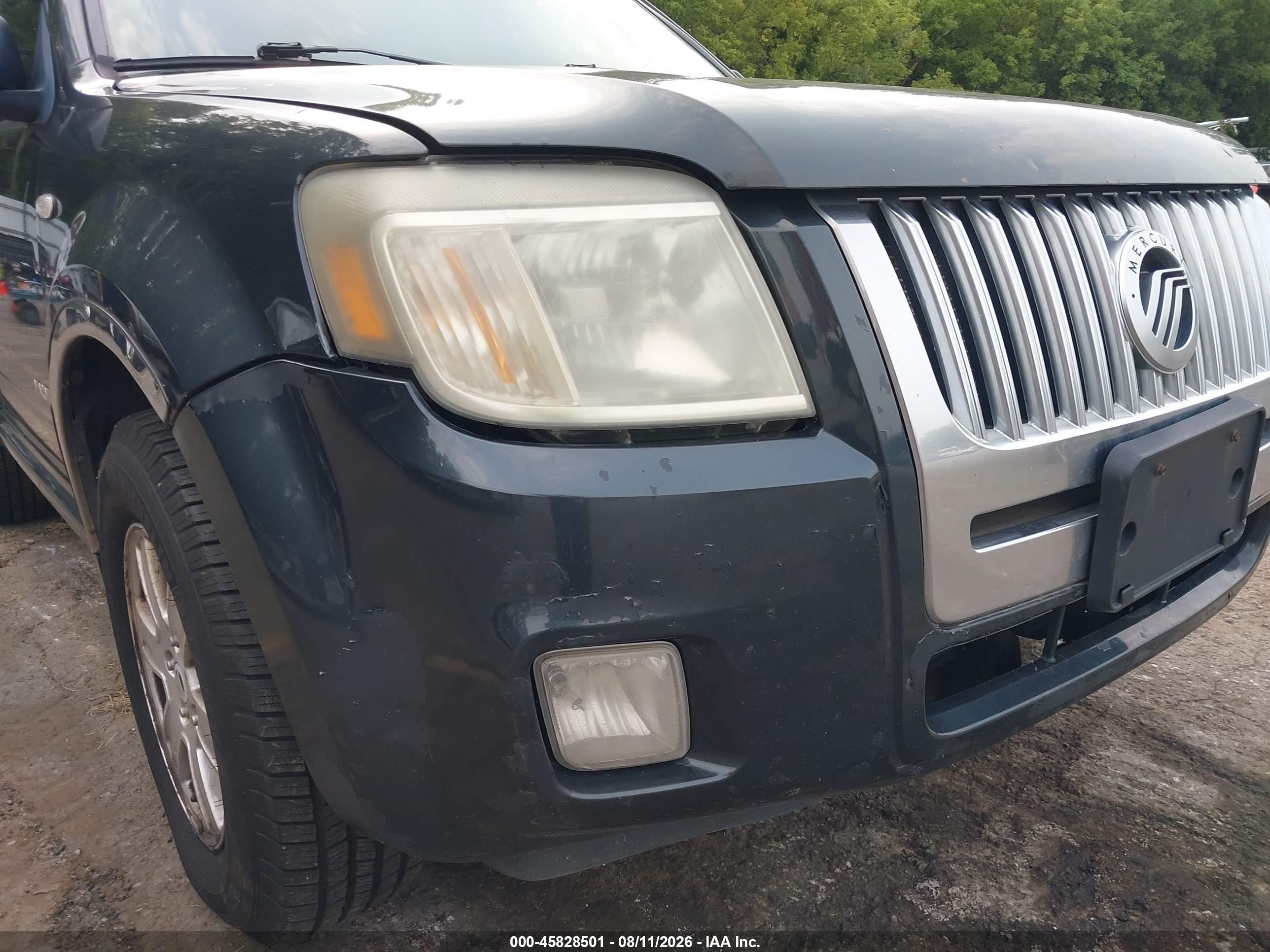 2008 Mercury Mariner V6 Gray vin: 4M2CU91168KJ10560