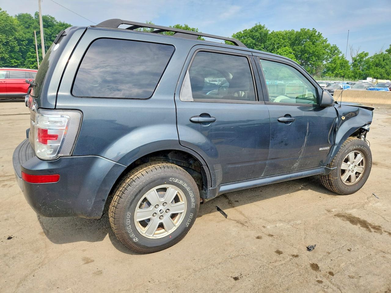 2008 Mercury Mariner Gray vin: 4M2CU91168KJ28086