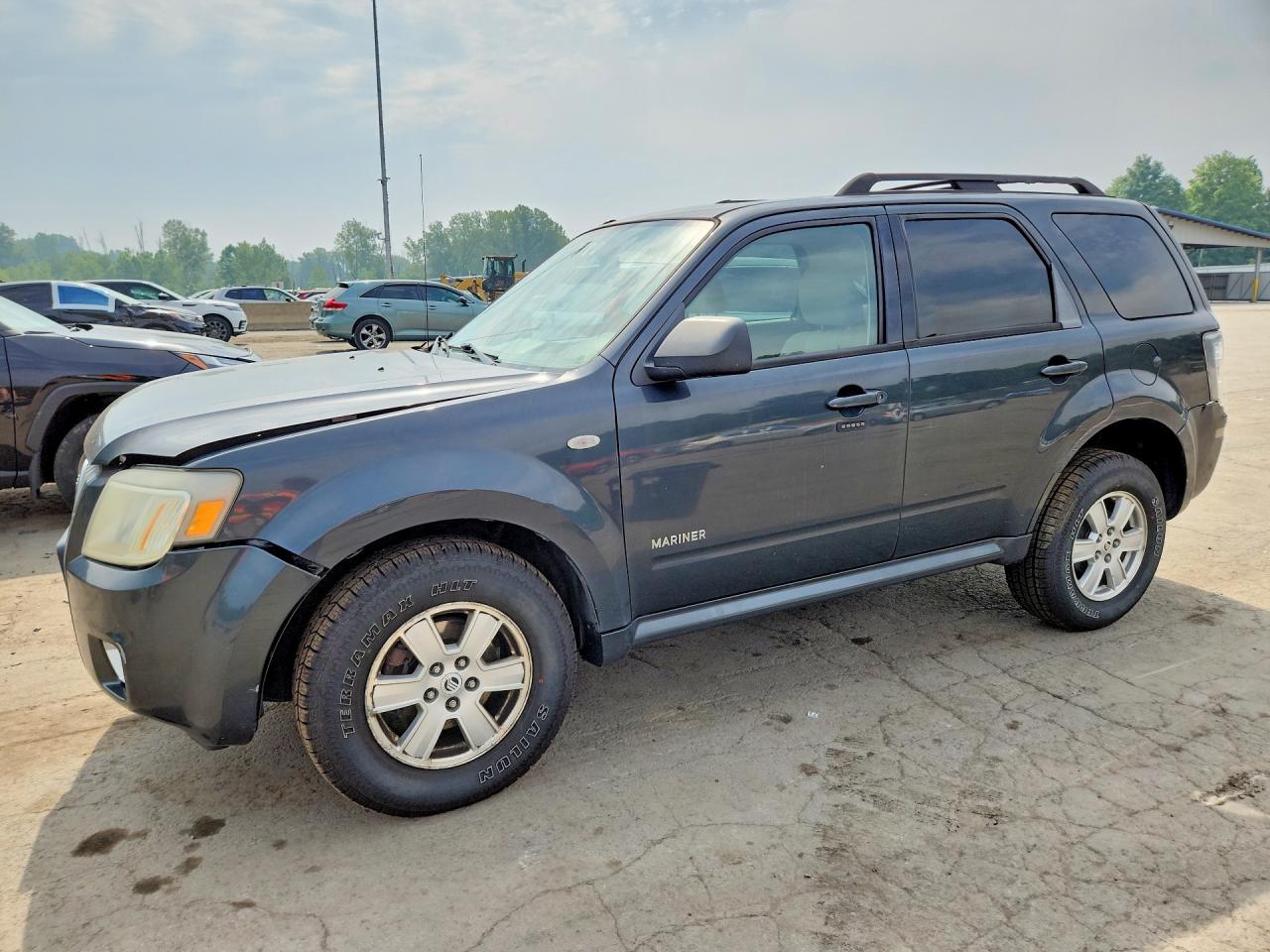 2008 Mercury Mariner Gray vin: 4M2CU91168KJ28086