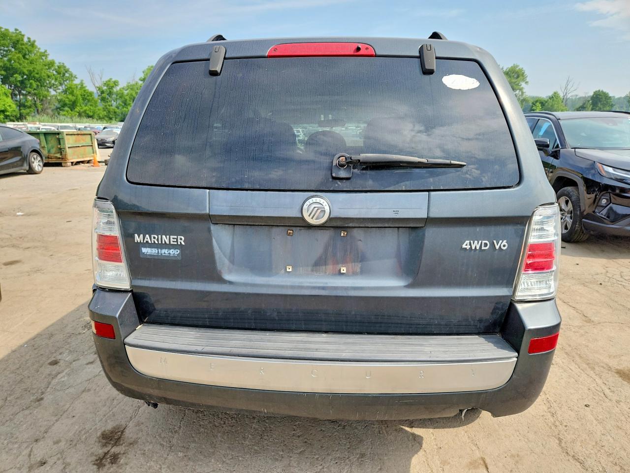 2008 Mercury Mariner Gray vin: 4M2CU91168KJ28086