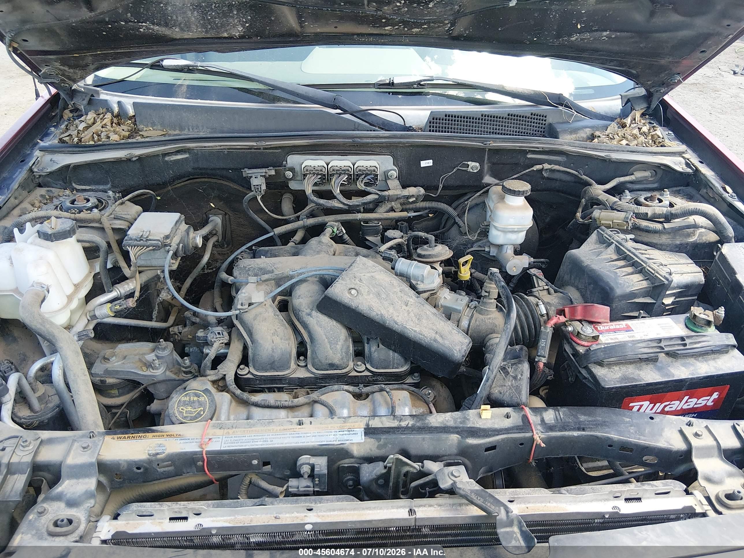 2008 Mercury Mariner V6 Красный vin: 4M2CU911X8KJ20248