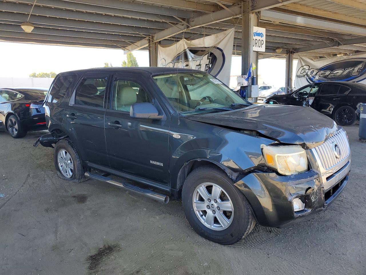 2008 Mercury Mariner Gray vin: 4M2CU911X8KJ50284