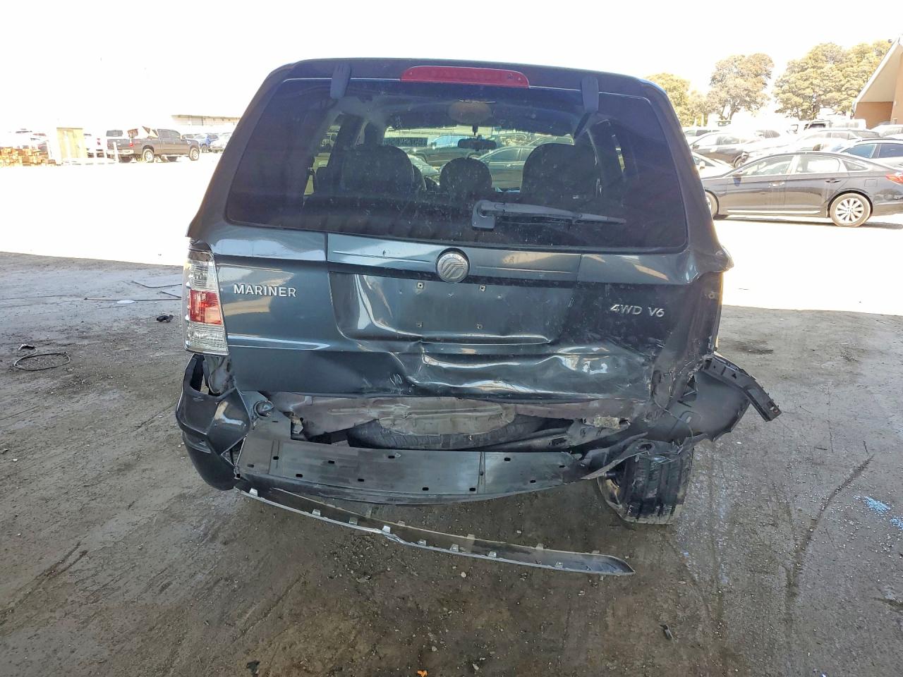 2008 Mercury Mariner Gray vin: 4M2CU911X8KJ50284