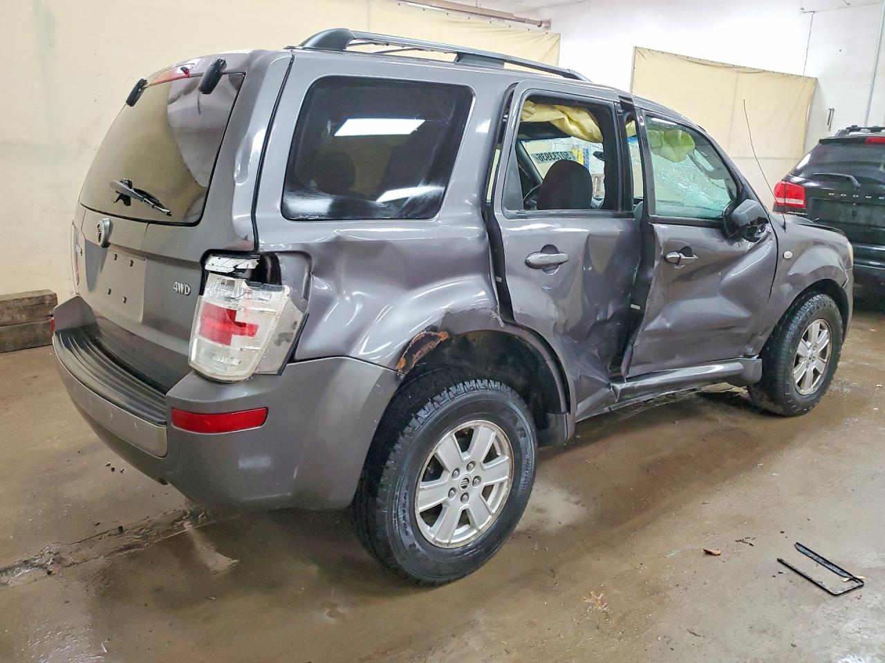 2009 Mercury Mariner Gray vin: 4M2CU91G99KJ14186