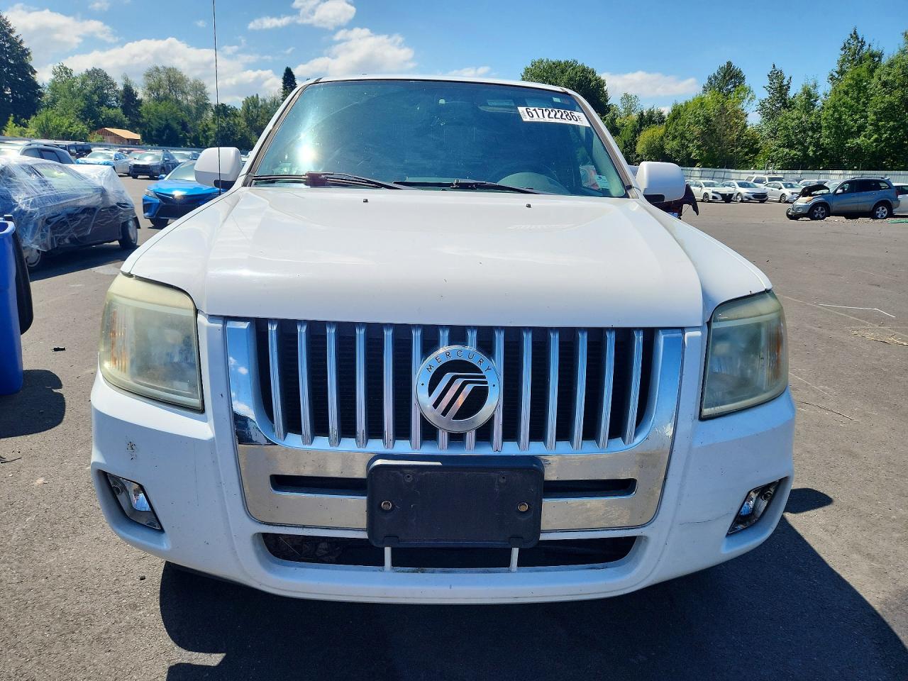 2008 Mercury Mariner Premier White vin: 4M2CU97108KJ11985