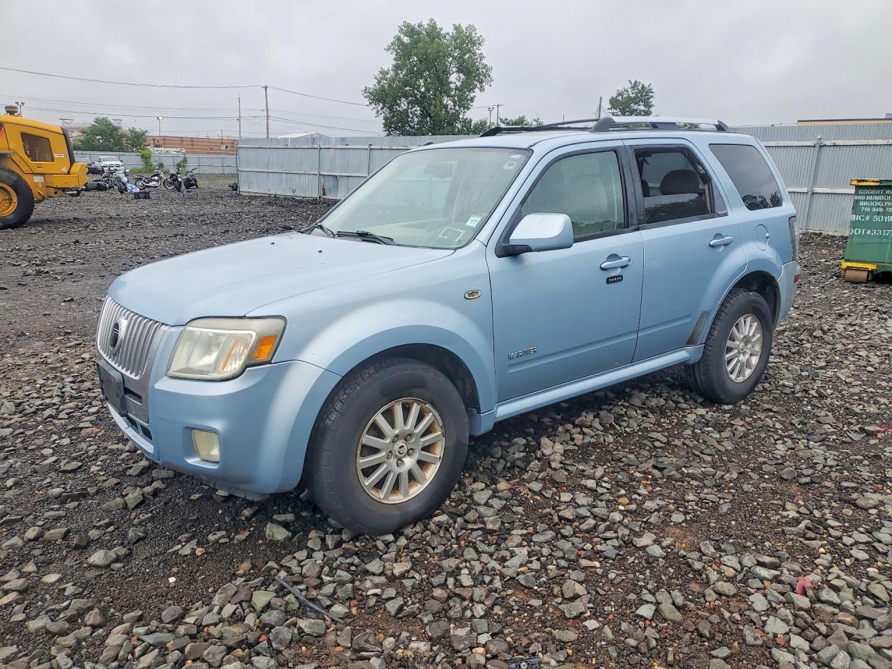 2008 Mercury Mariner Premier Blue vin: 4M2CU97108KJ20623