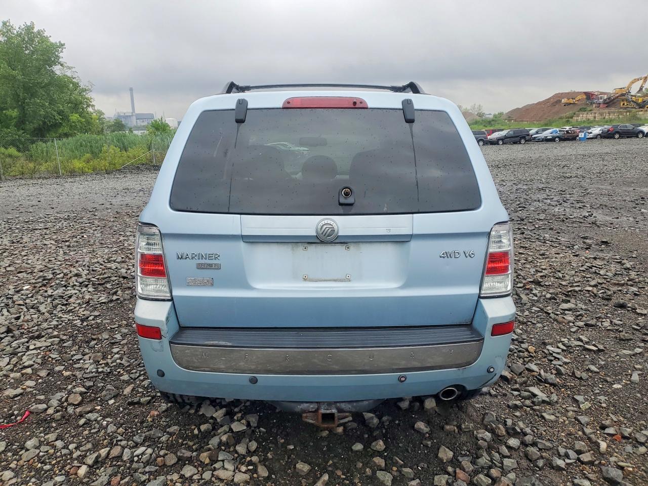 2008 Mercury Mariner Premier Blue vin: 4M2CU97108KJ20623