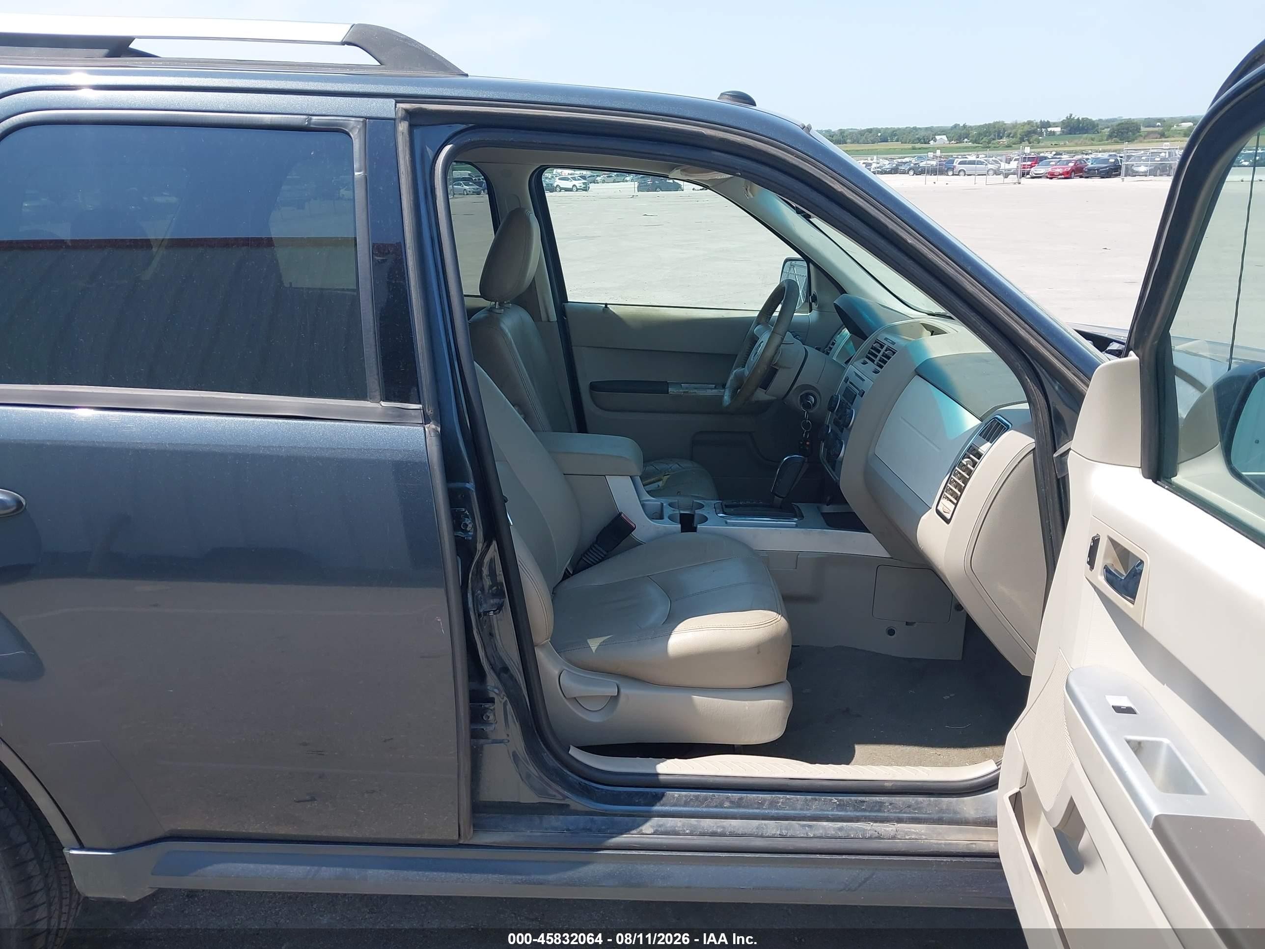 2008 Mercury Mariner Premier Gray vin: 4M2CU97108KJ33078