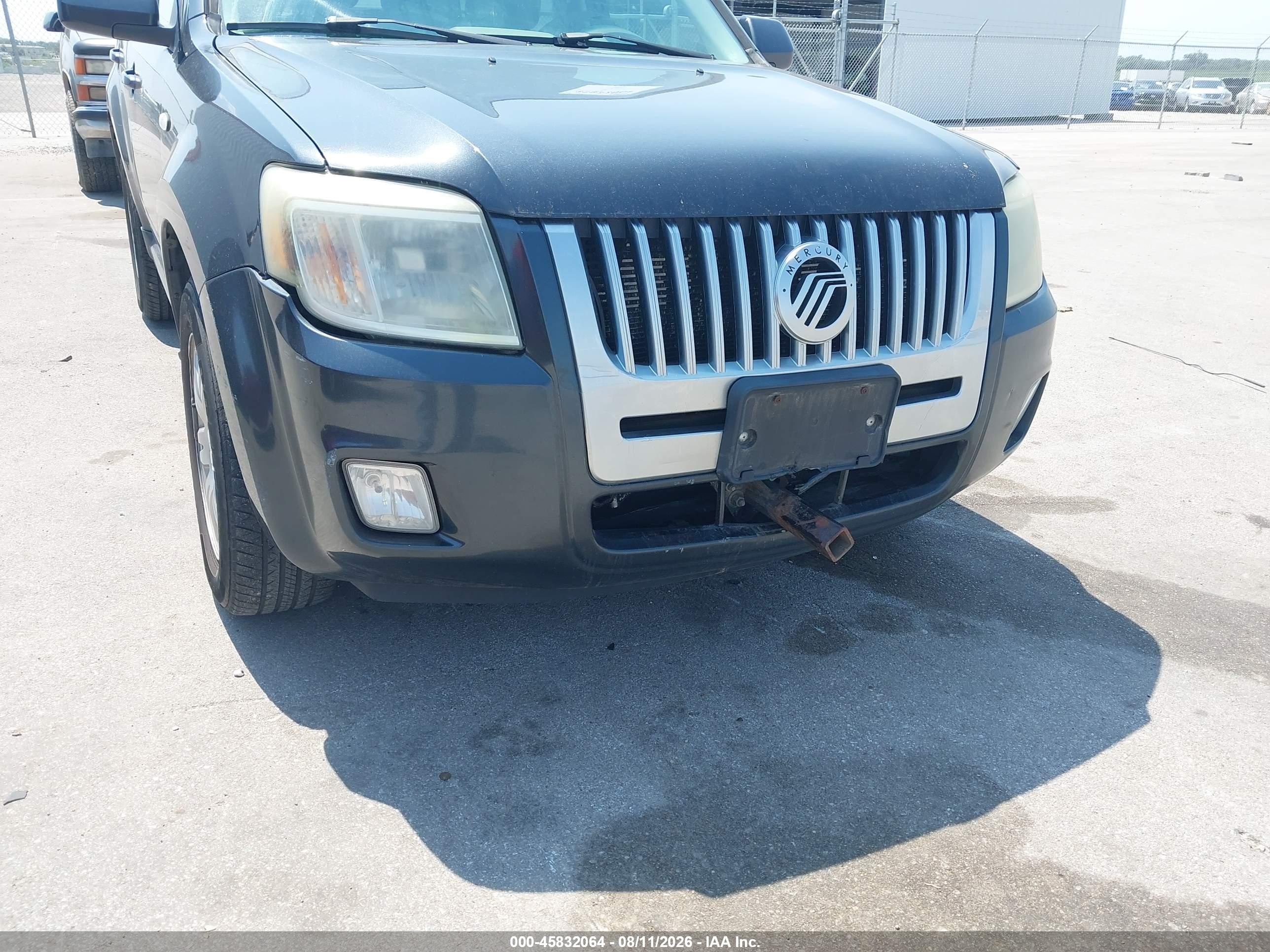 2008 Mercury Mariner Premier Gray vin: 4M2CU97108KJ33078