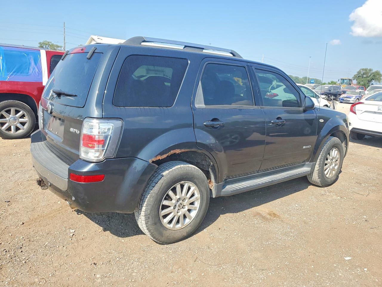 2008 Mercury Mariner Premier Gray vin: 4M2CU97118KJ19769