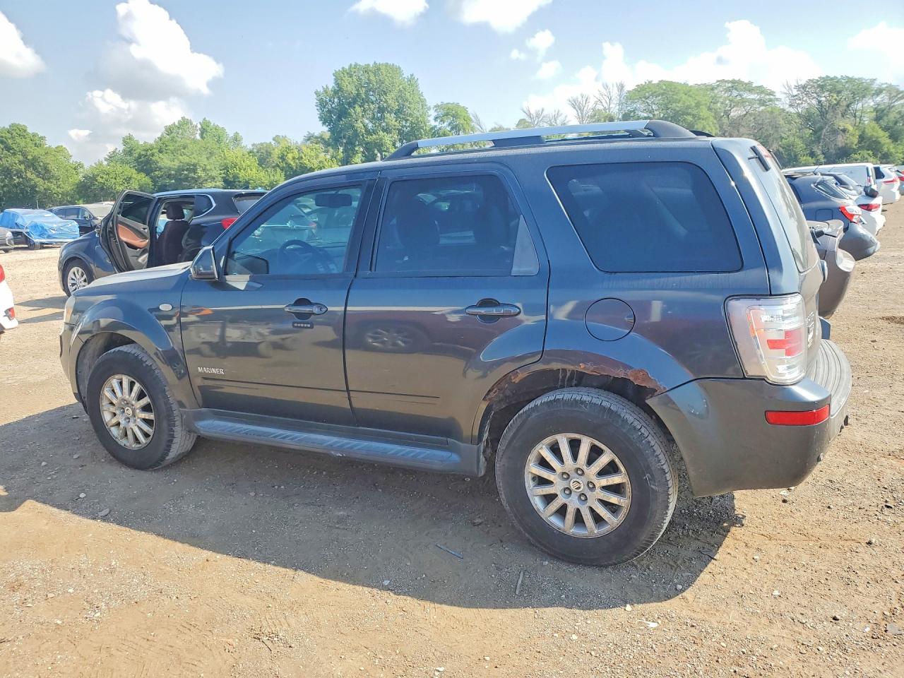 2008 Mercury Mariner Premier Gray vin: 4M2CU97118KJ19769
