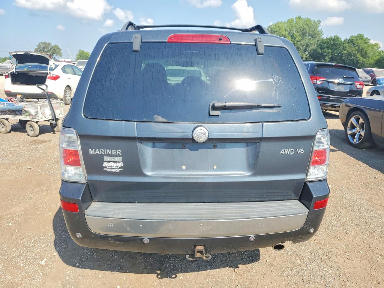 2008 Mercury Mariner Premier Gray vin: 4M2CU97118KJ19769
