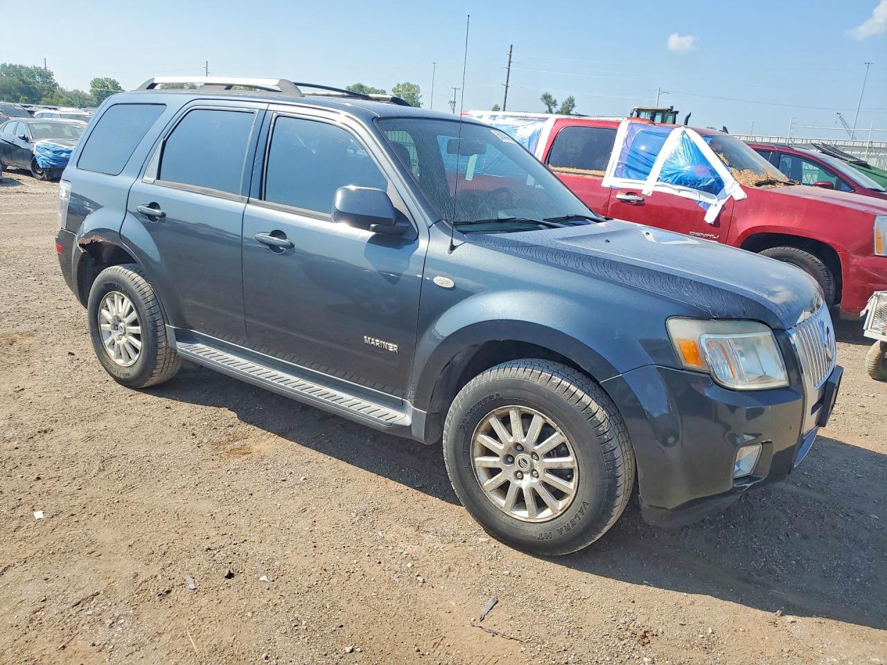 2008 Mercury Mariner Premier Gray vin: 4M2CU97118KJ19769