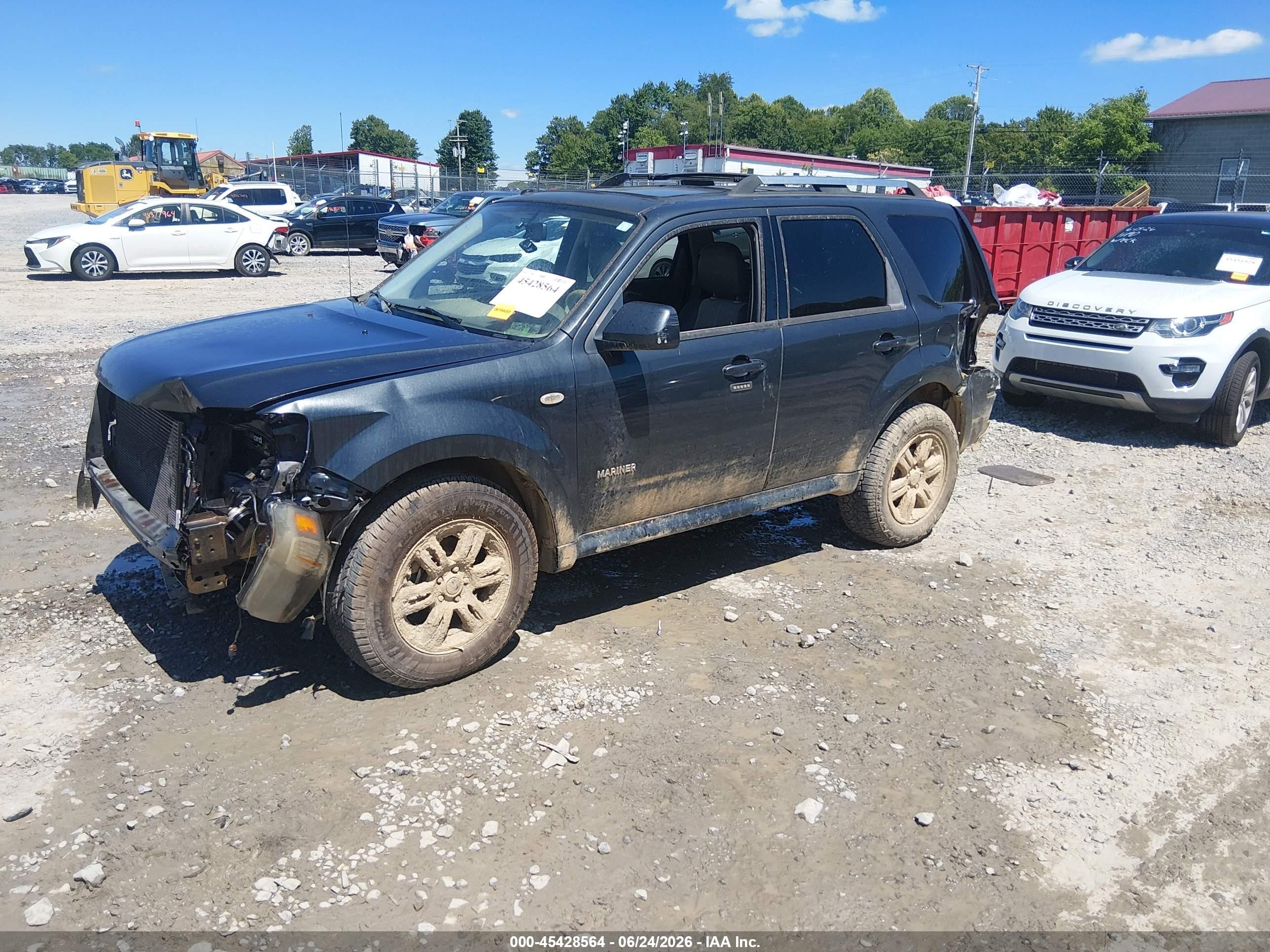2008 Mercury Mariner Premier Pewter vin: 4M2CU97128KJ31154
