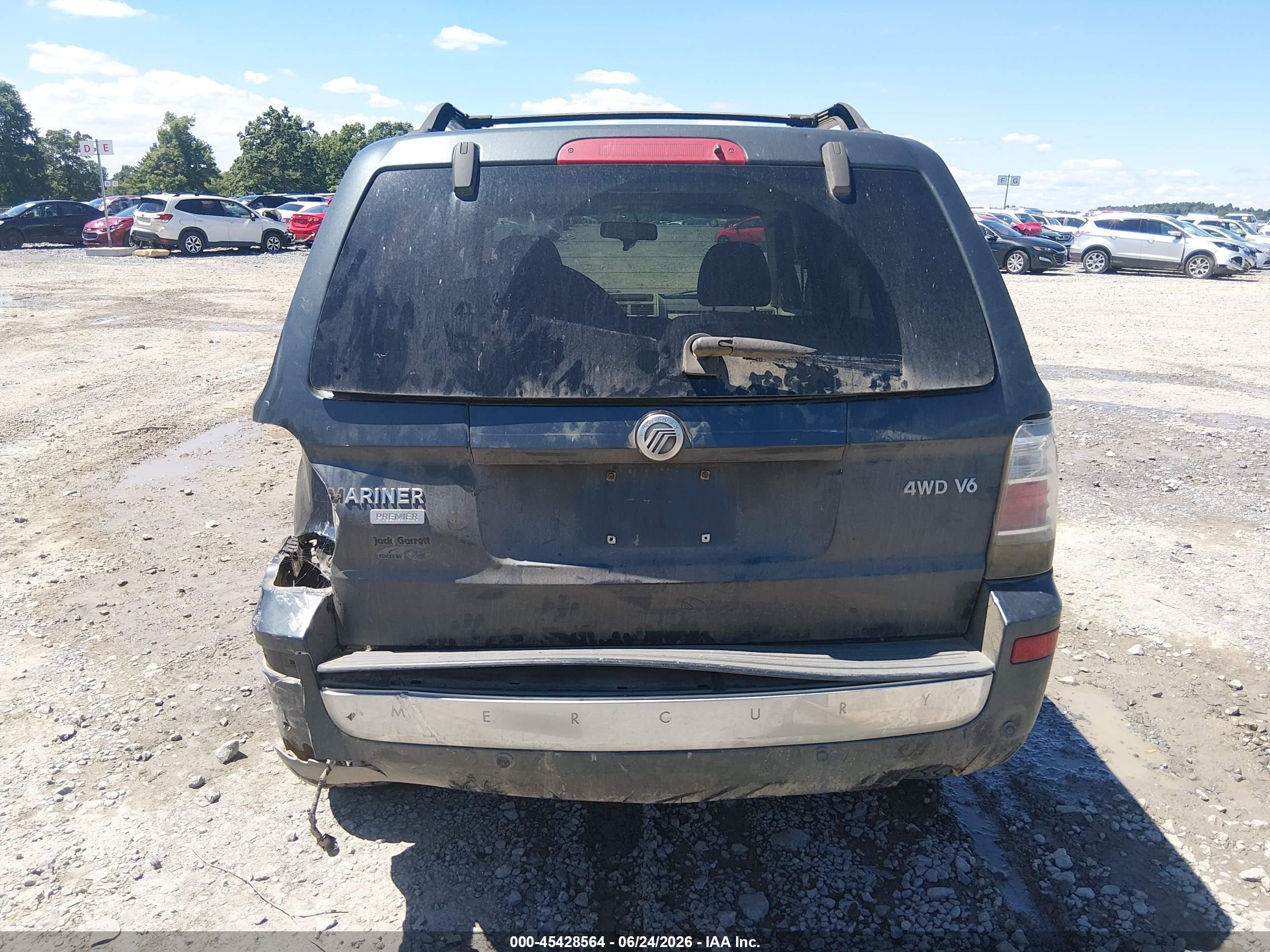 2008 Mercury Mariner Premier Pewter vin: 4M2CU97128KJ31154