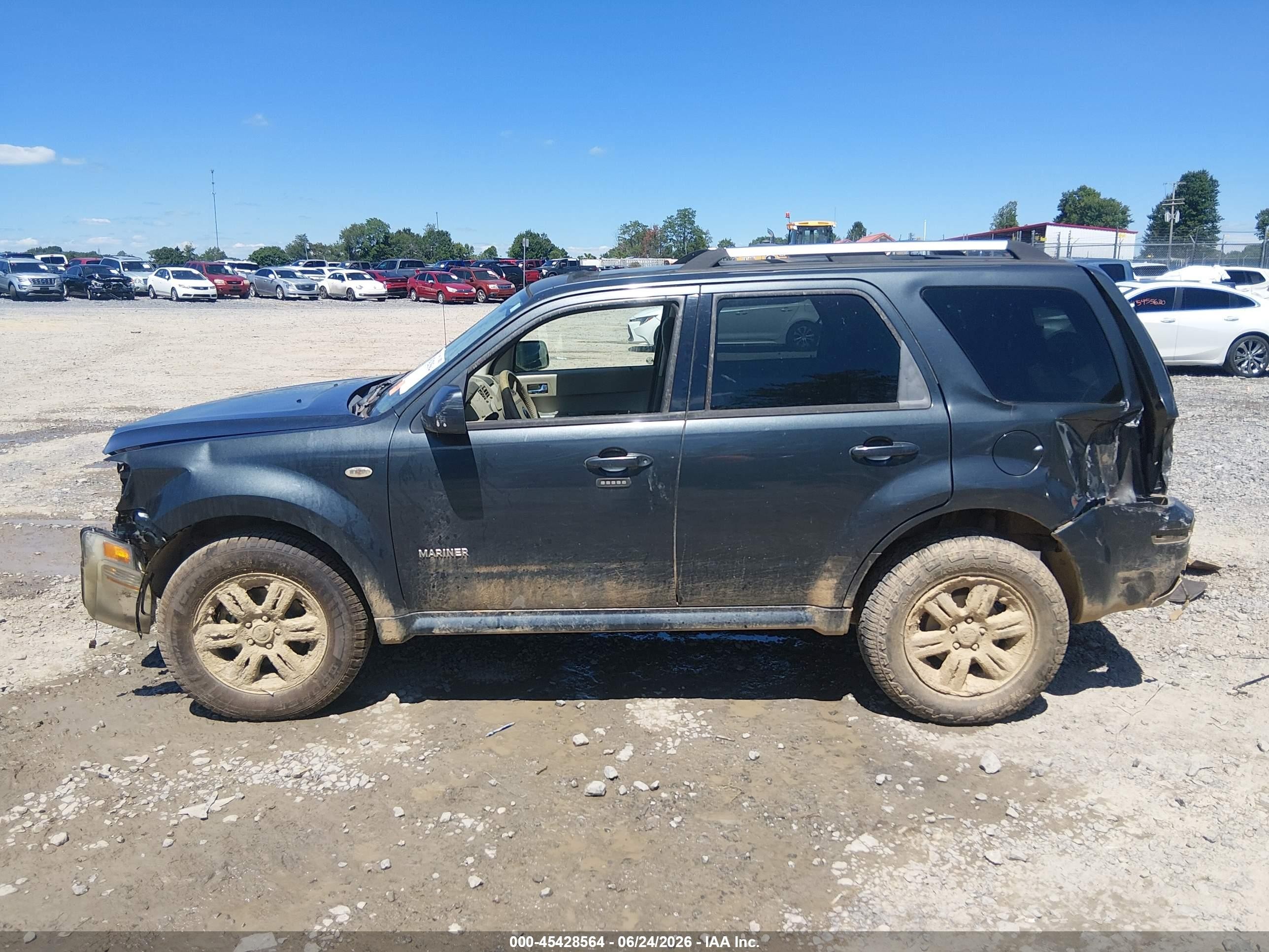 2008 Mercury Mariner Premier Pewter vin: 4M2CU97128KJ31154