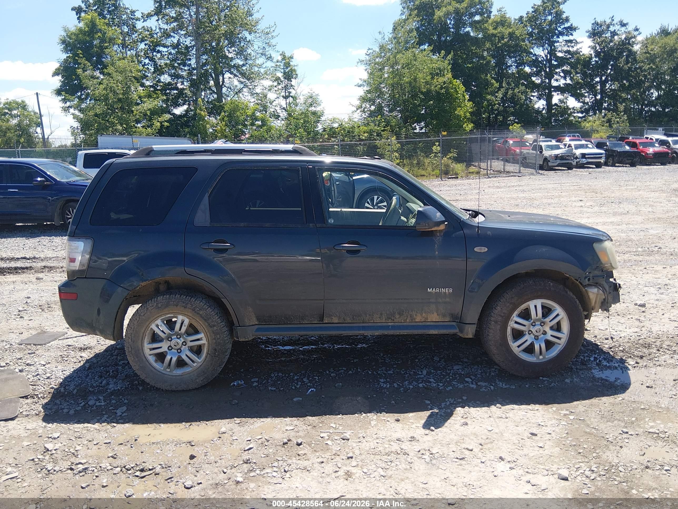 2008 Mercury Mariner Premier Pewter vin: 4M2CU97128KJ31154
