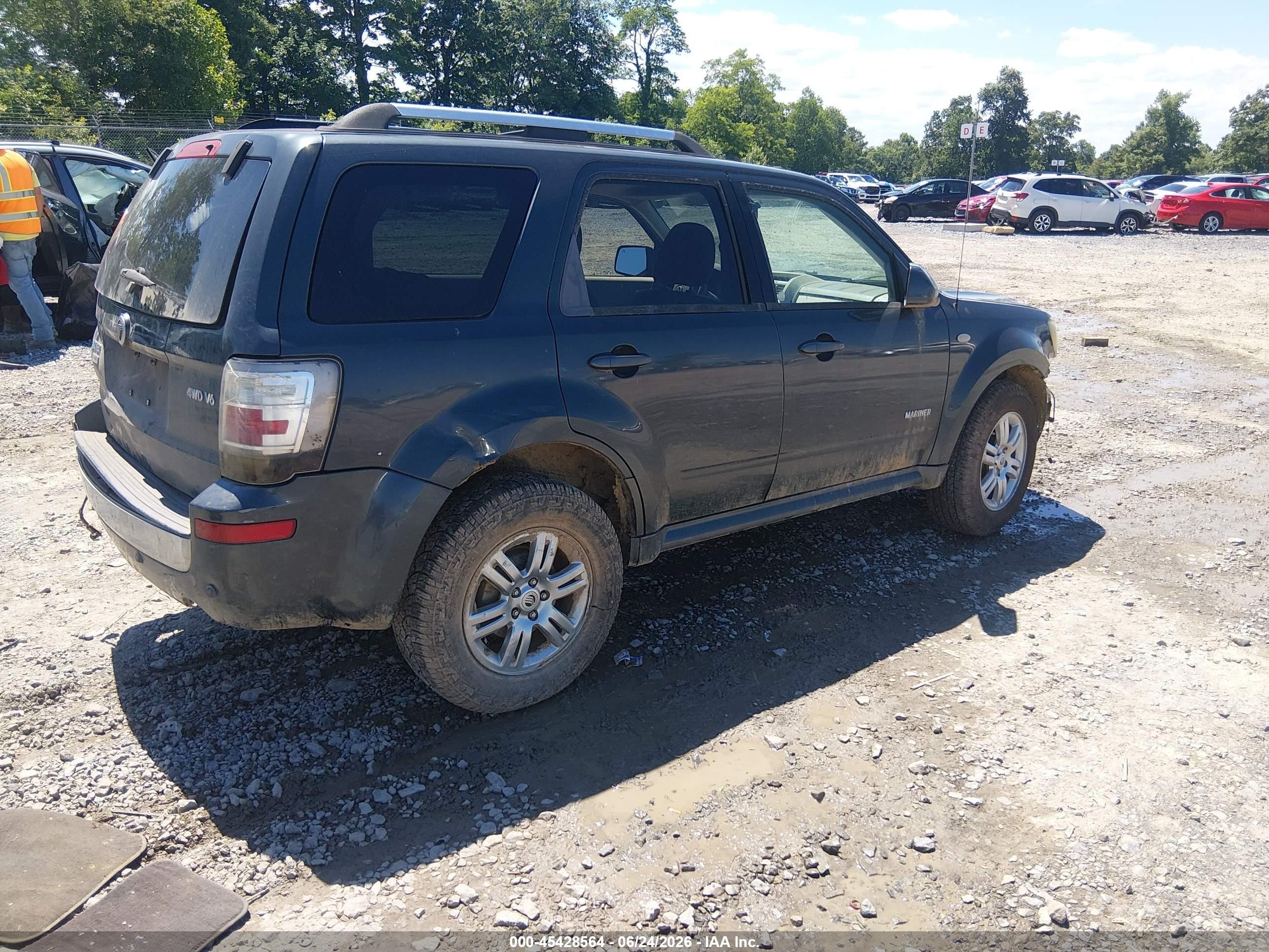 2008 Mercury Mariner Premier Pewter vin: 4M2CU97128KJ31154