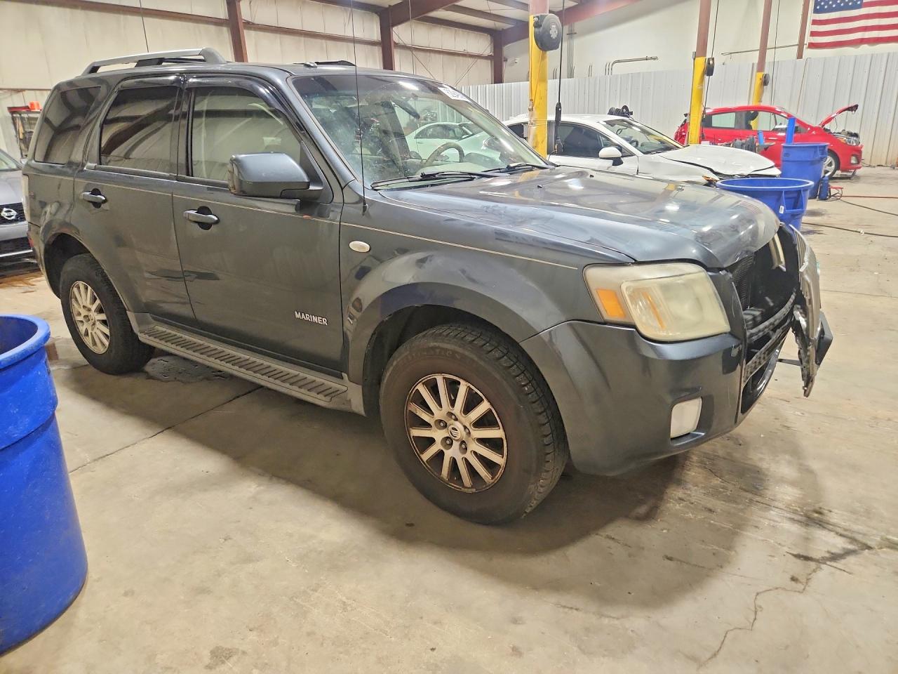 2008 Mercury Mariner Premier Gray vin: 4M2CU97128KJ54224
