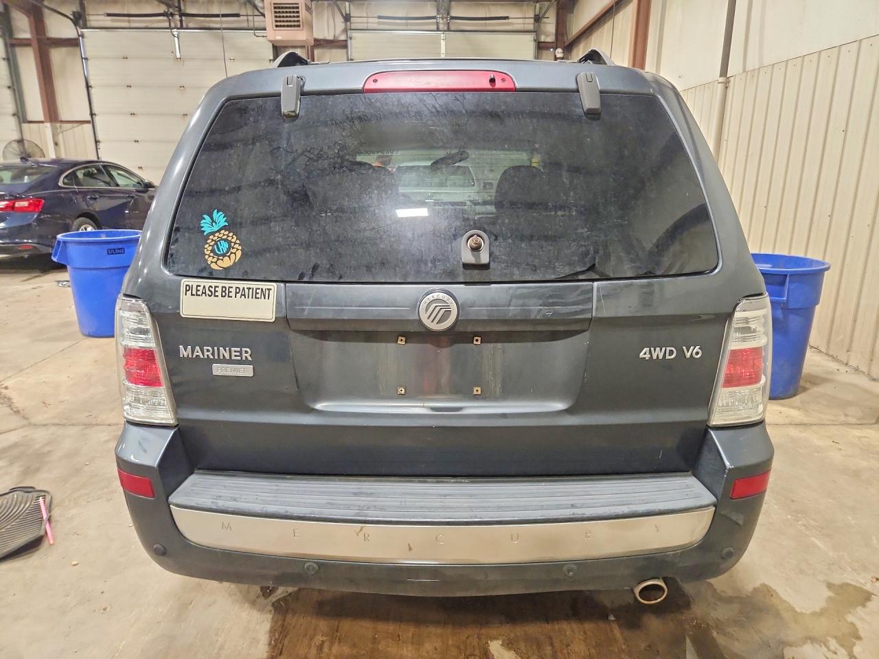 2008 Mercury Mariner Premier Gray vin: 4M2CU97128KJ54224