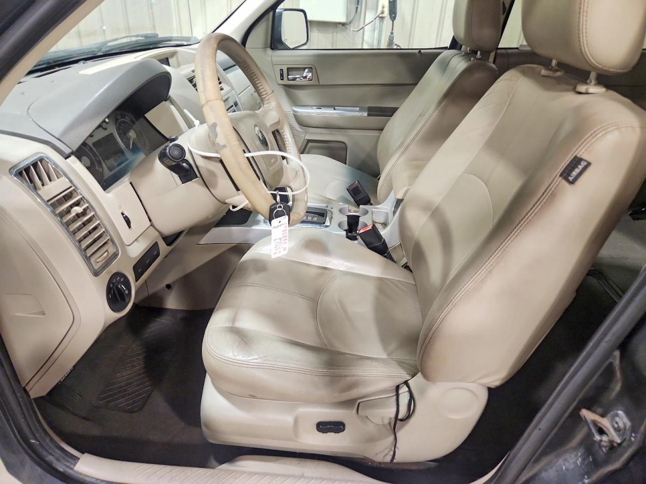 2008 Mercury Mariner Premier Gray vin: 4M2CU97128KJ54224