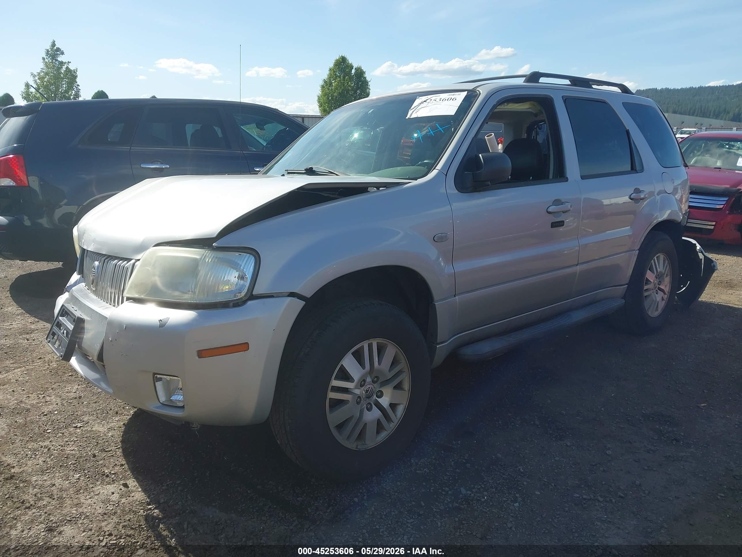 2007 Mercury Mariner Premier Silver vin: 4M2CU97137KJ14457