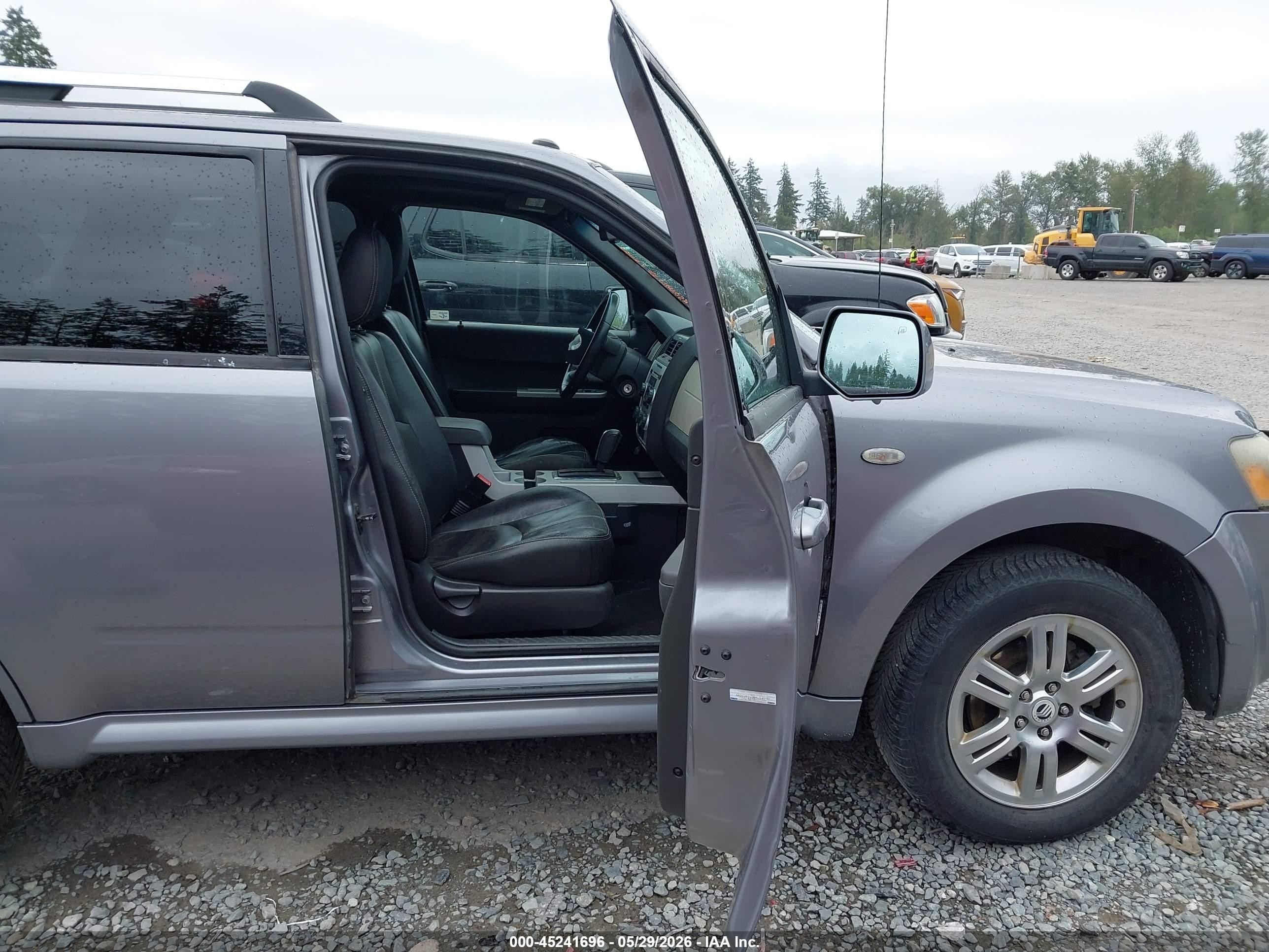 2008 Mercury Mariner Premier Pewter vin: 4M2CU97138KJ14797