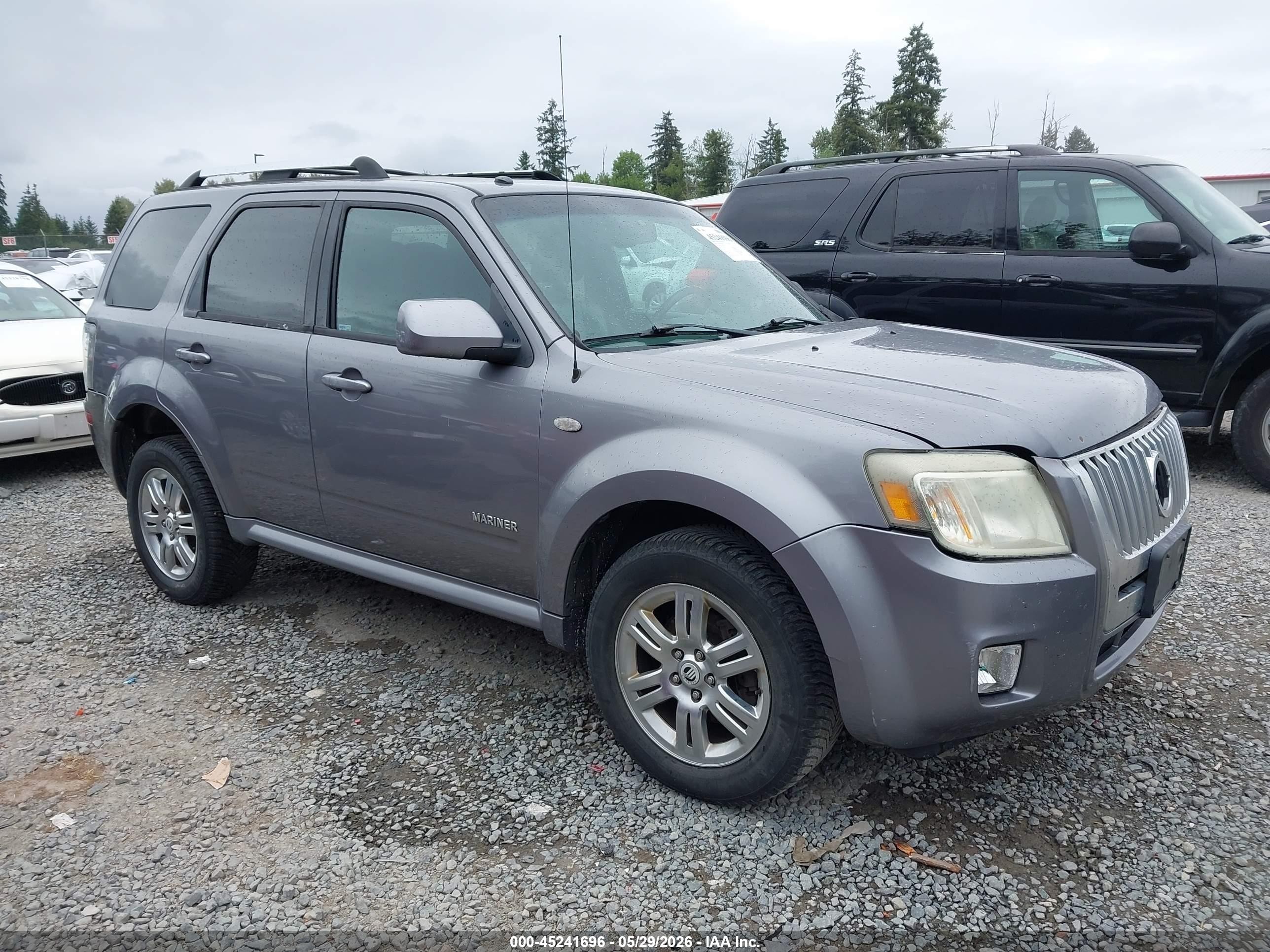 2008 Mercury Mariner Premier Pewter vin: 4M2CU97138KJ14797