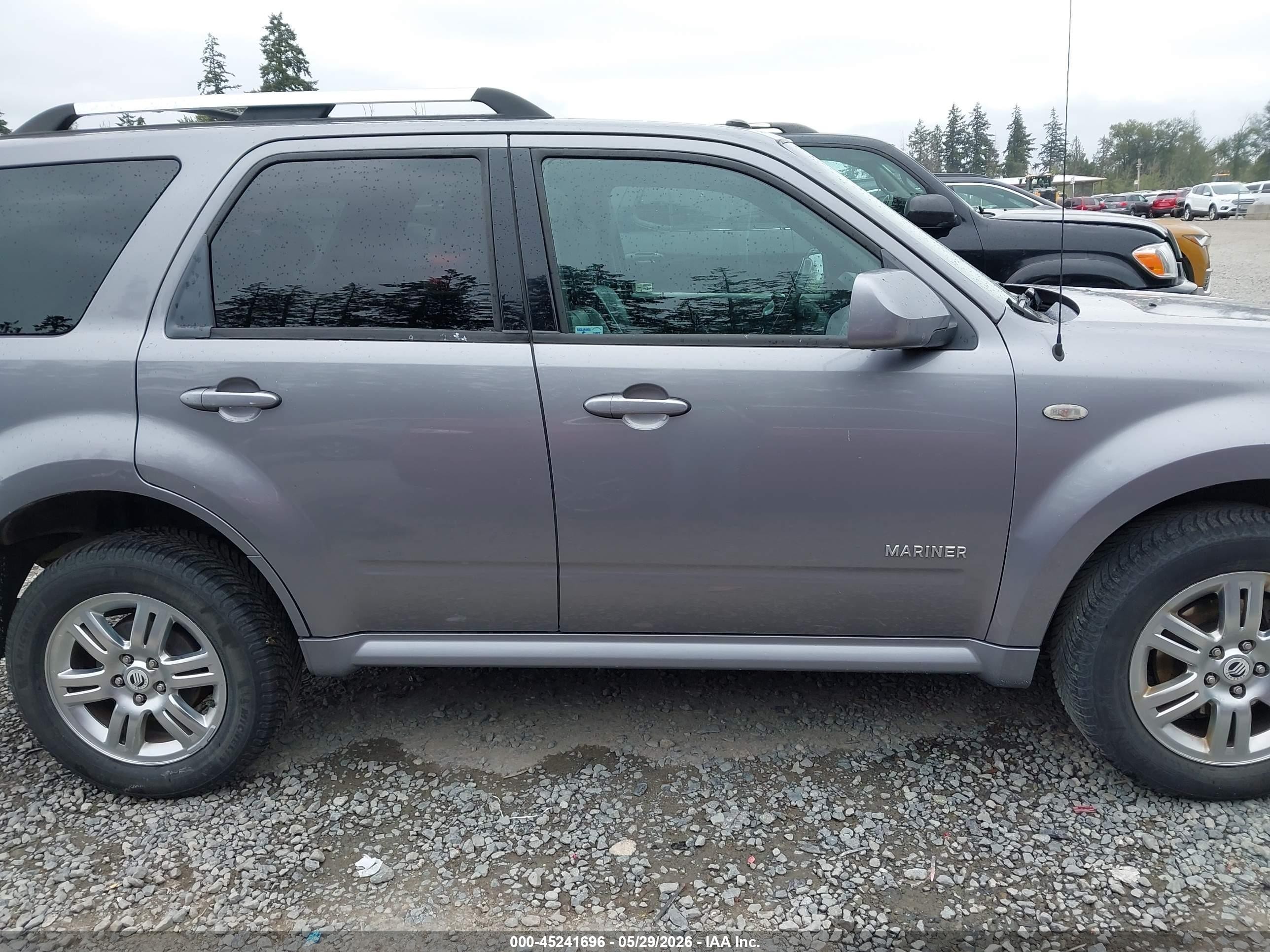 2008 Mercury Mariner Premier Pewter vin: 4M2CU97138KJ14797