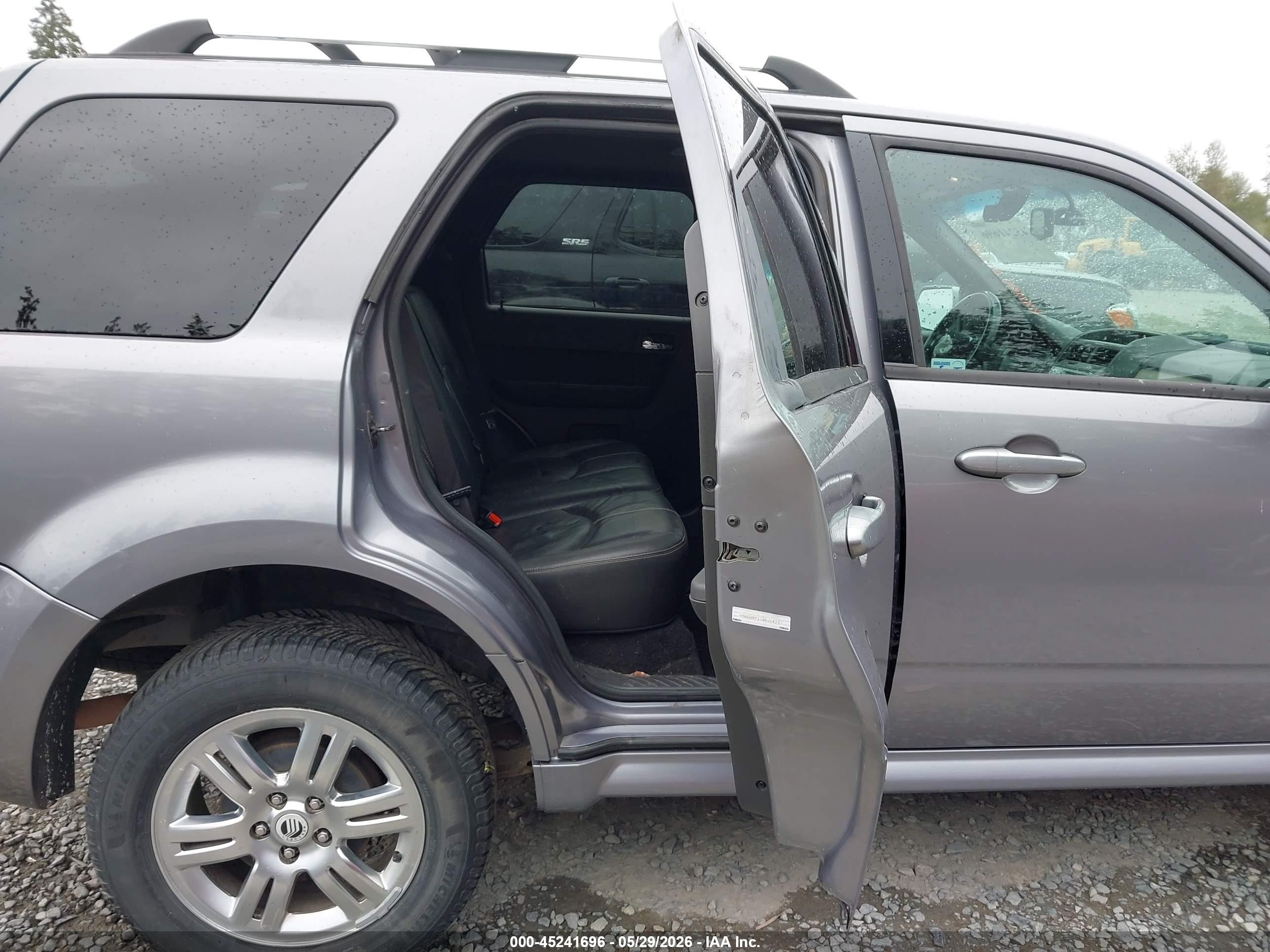 2008 Mercury Mariner Premier Pewter vin: 4M2CU97138KJ14797