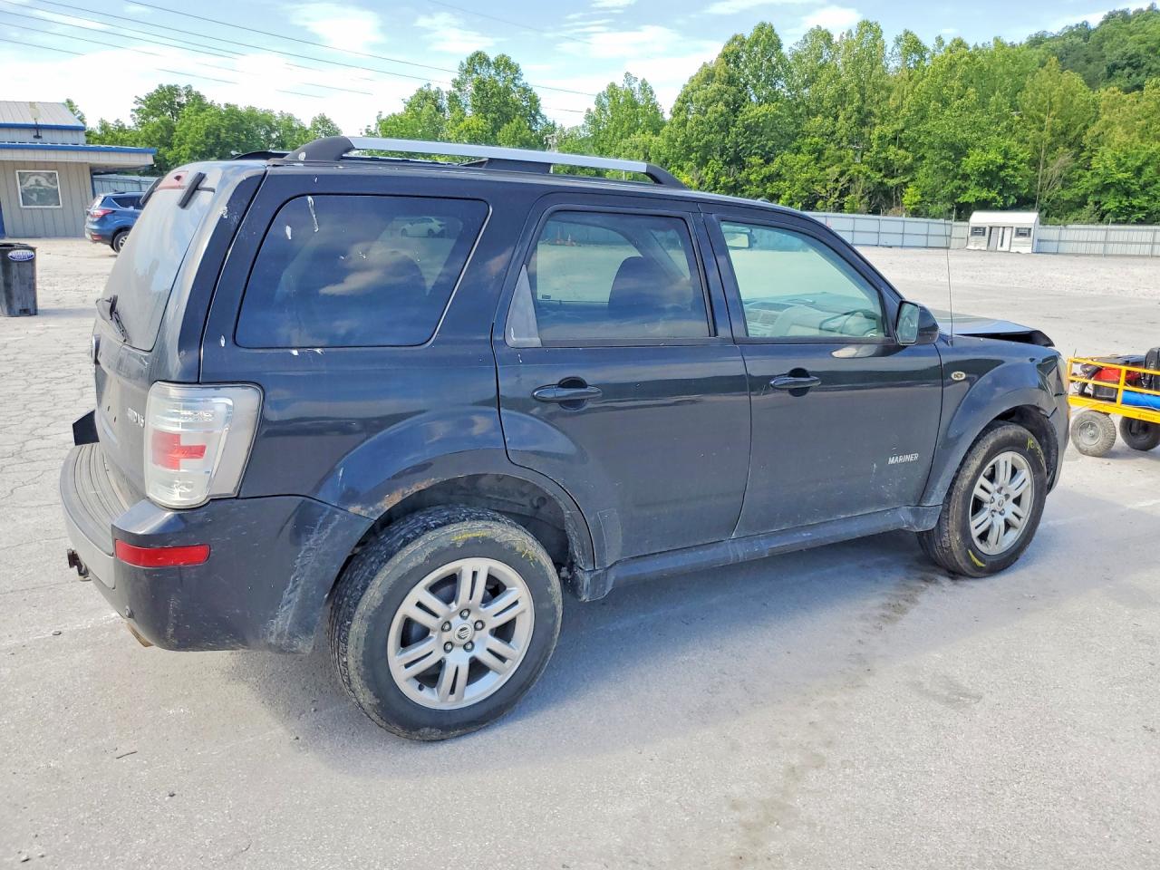 2008 Mercury Mariner Premier Black vin: 4M2CU97138KJ27954