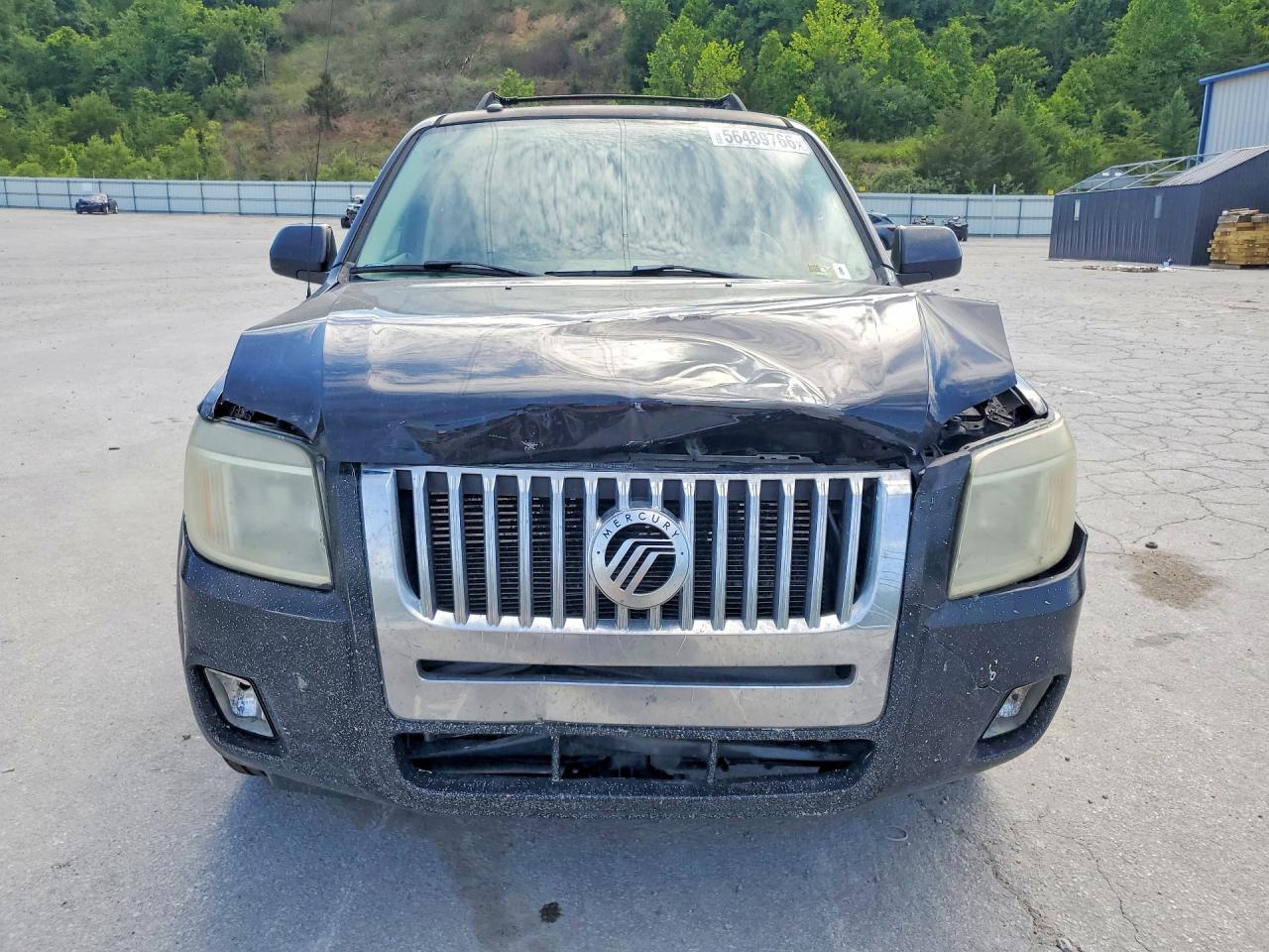 2008 Mercury Mariner Premier Black vin: 4M2CU97138KJ27954