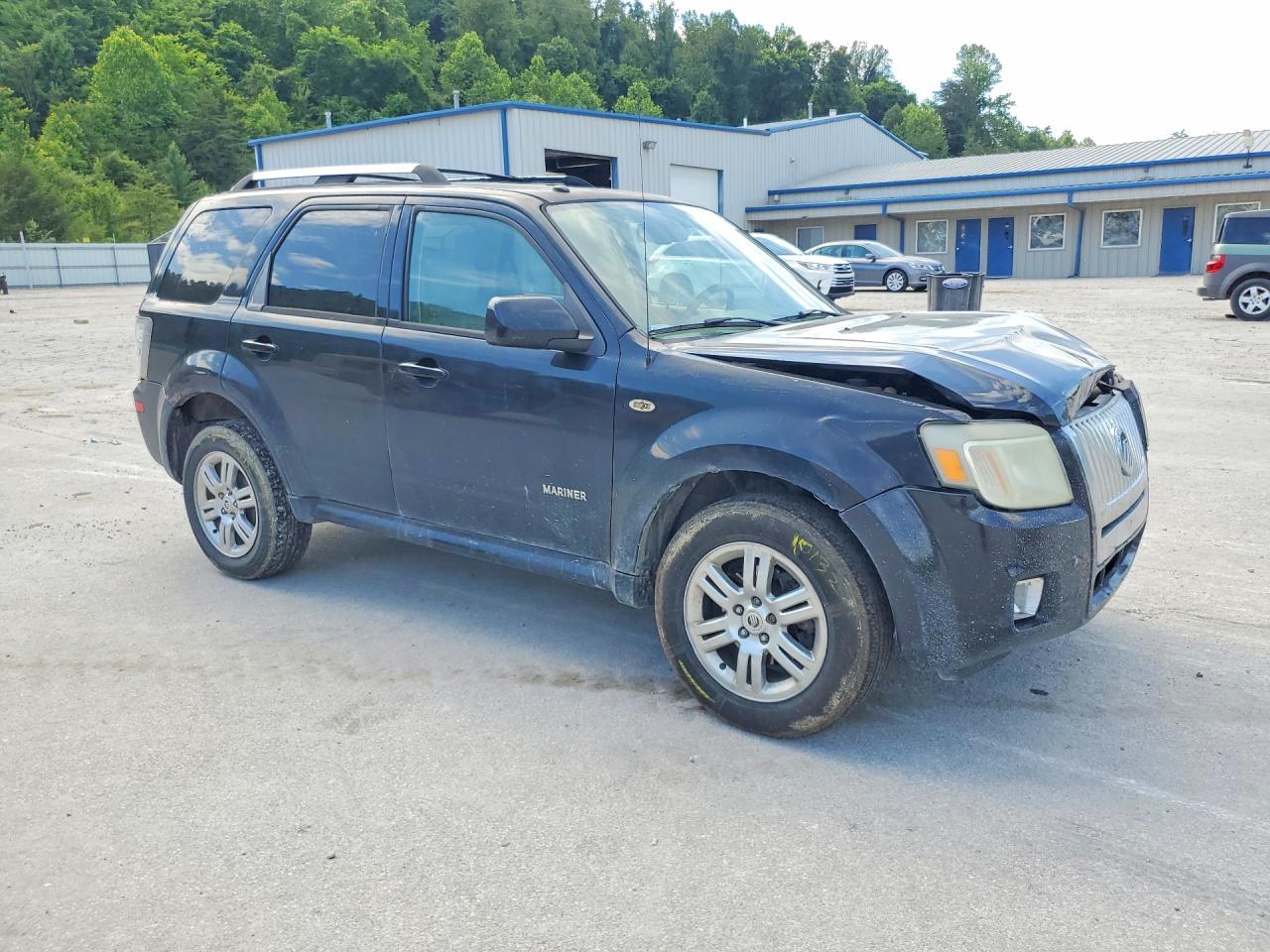 2008 Mercury Mariner Premier Black vin: 4M2CU97138KJ27954