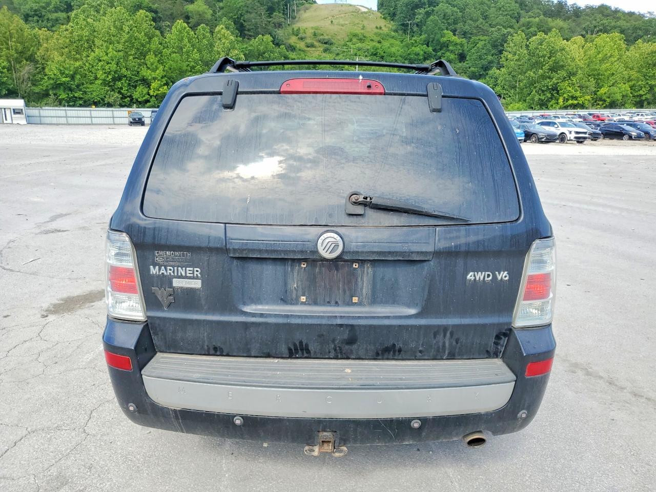 2008 Mercury Mariner Premier Black vin: 4M2CU97138KJ27954