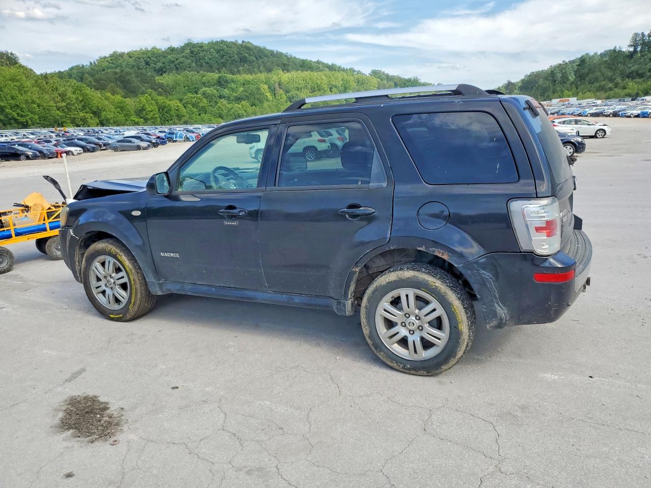 2008 Mercury Mariner Premier Black vin: 4M2CU97138KJ27954