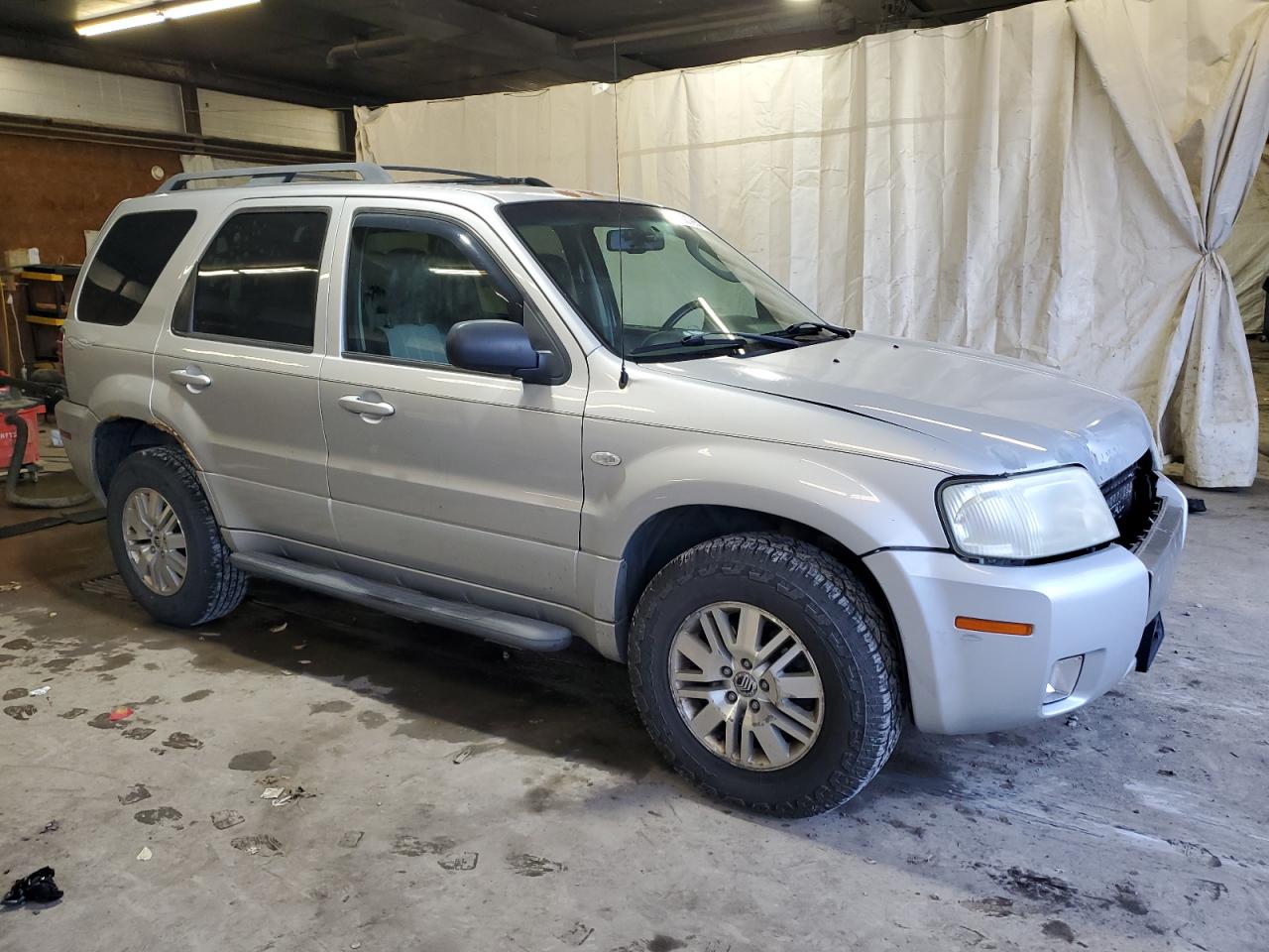 2007 Mercury Mariner Premier Silver vin: 4M2CU97147KJ02737