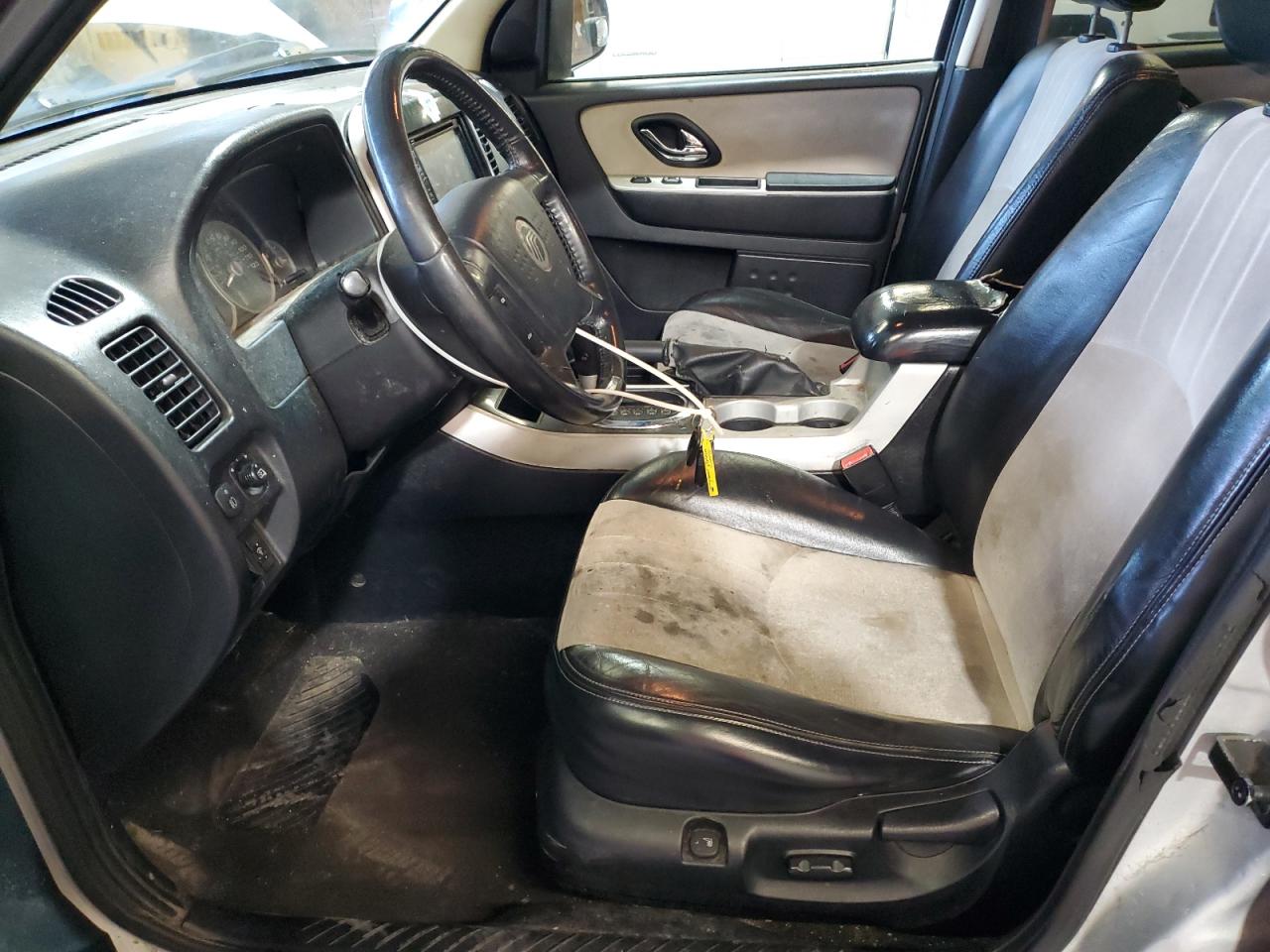 2007 Mercury Mariner Premier Silver vin: 4M2CU97147KJ02737